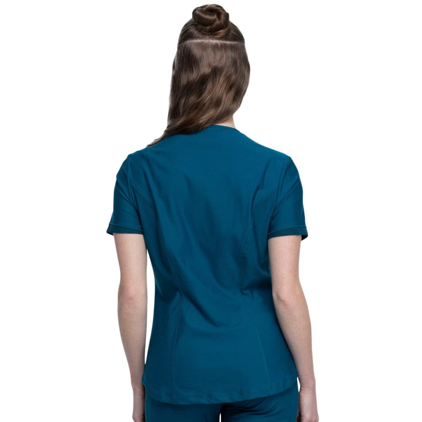 Cherokee Top Cherokee Form CK840 Scrubs Top Women Blue