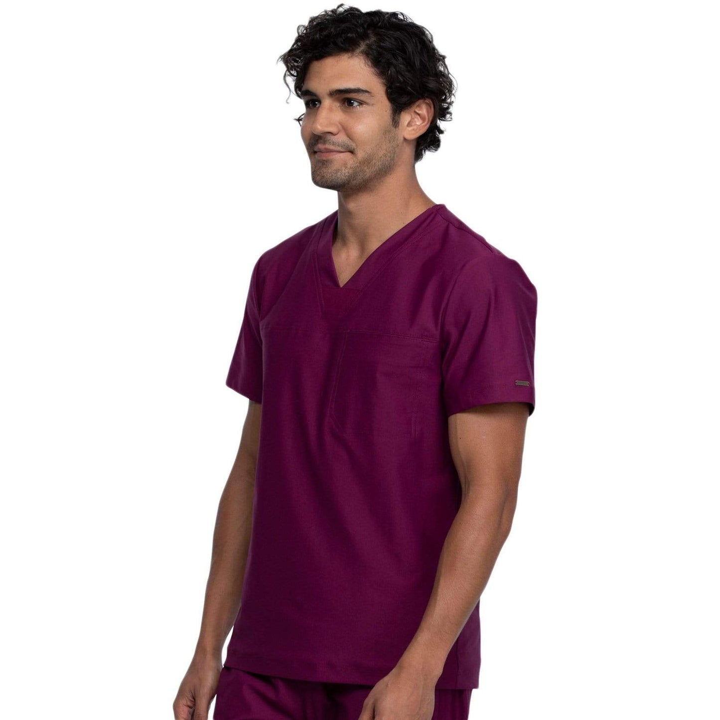 Cherokee Top Cherokee Form CK885 Scrubs Top Men Wine