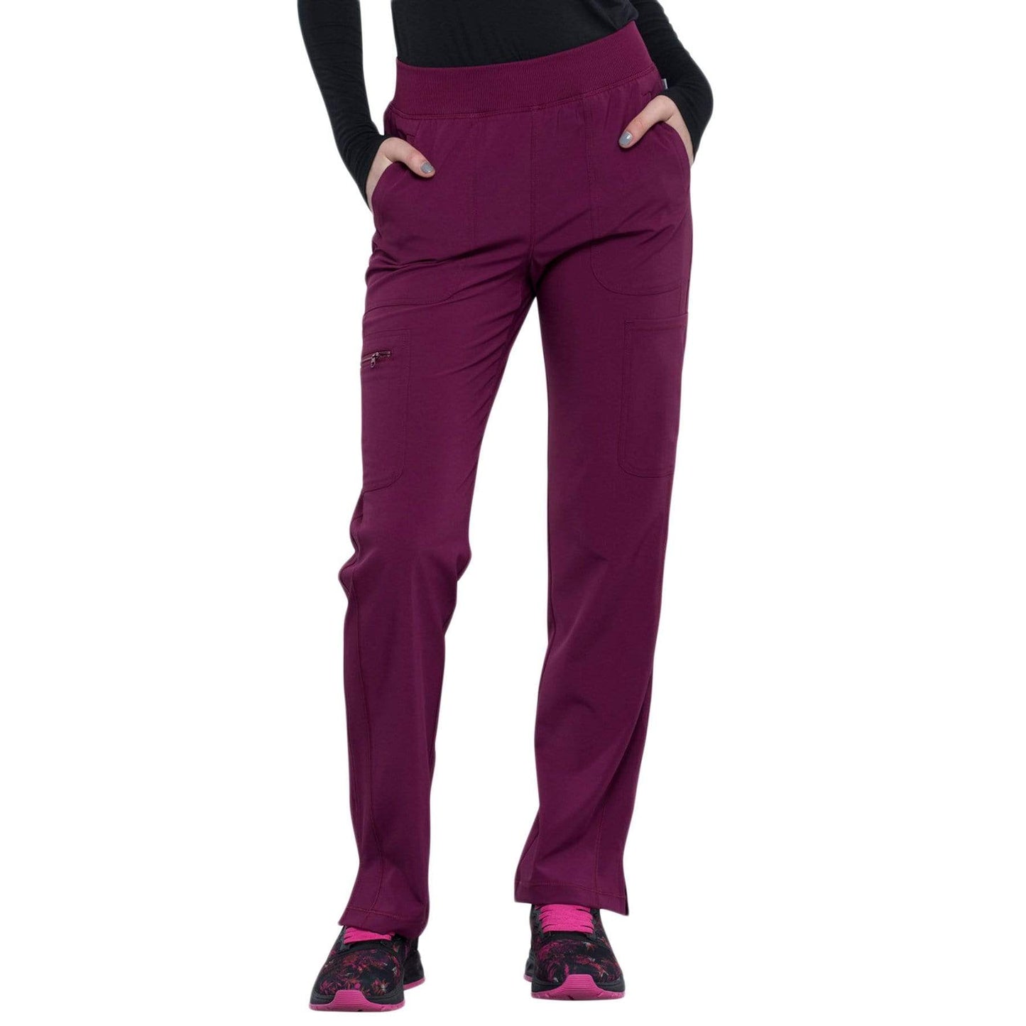 Cherokee Pant Cherokee Infinity CK065A Scrubs Pant Women Wine