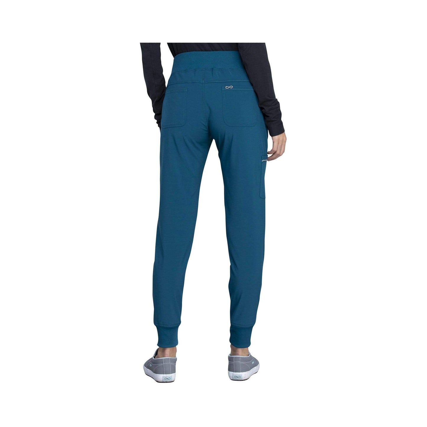 Cherokee Pant Cherokee Infinity CK110A Scrubs Pant Women Caribbean Blue