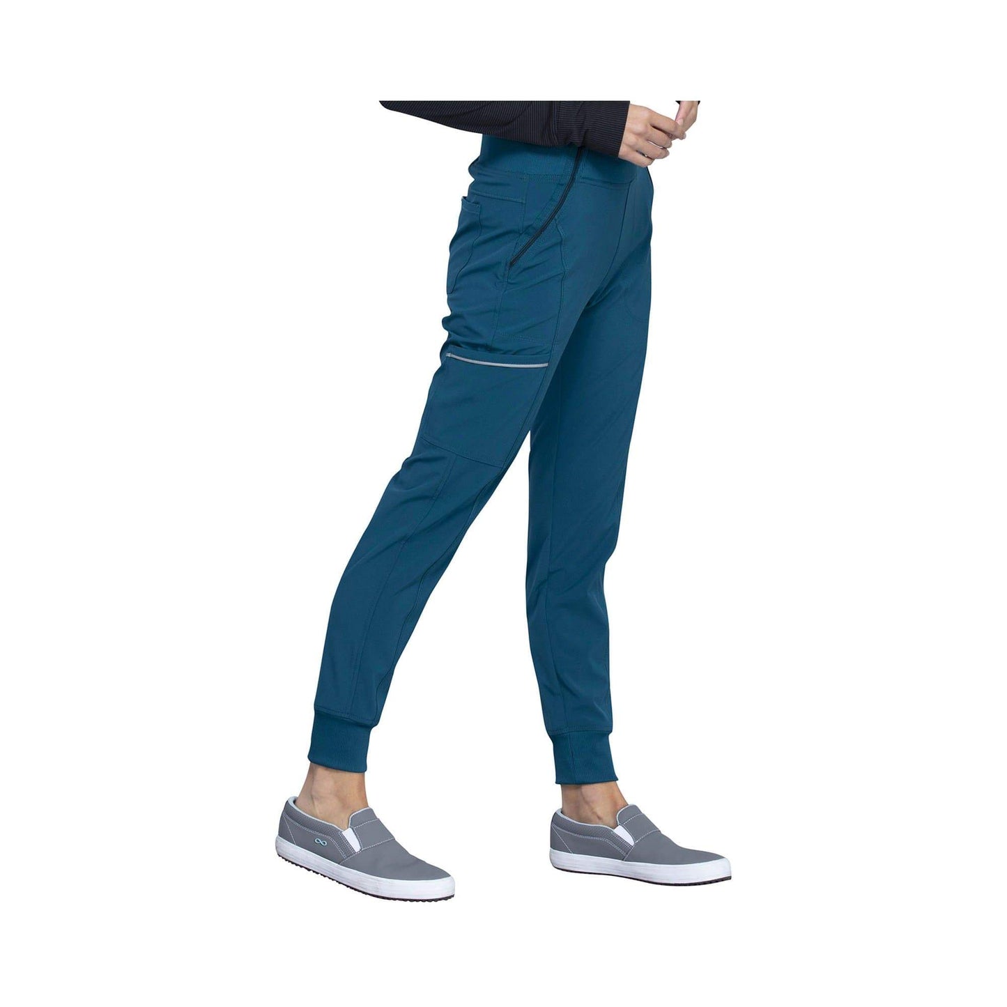 Cherokee Pant Cherokee Infinity CK110A Scrubs Pant Women Caribbean Blue