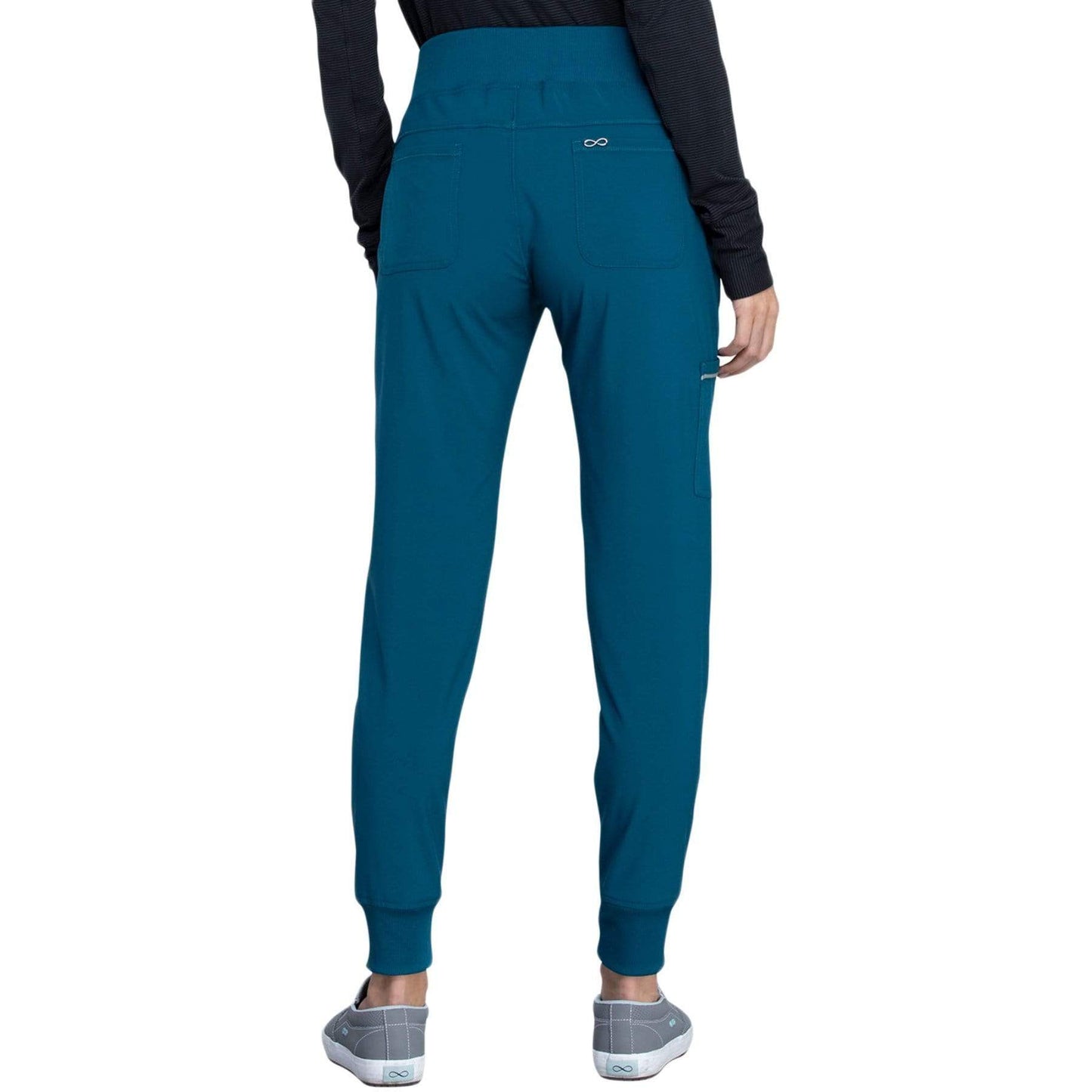 Cherokee Pant Cherokee Infinity CK110A Scrubs Pant Women Caribbean Blue