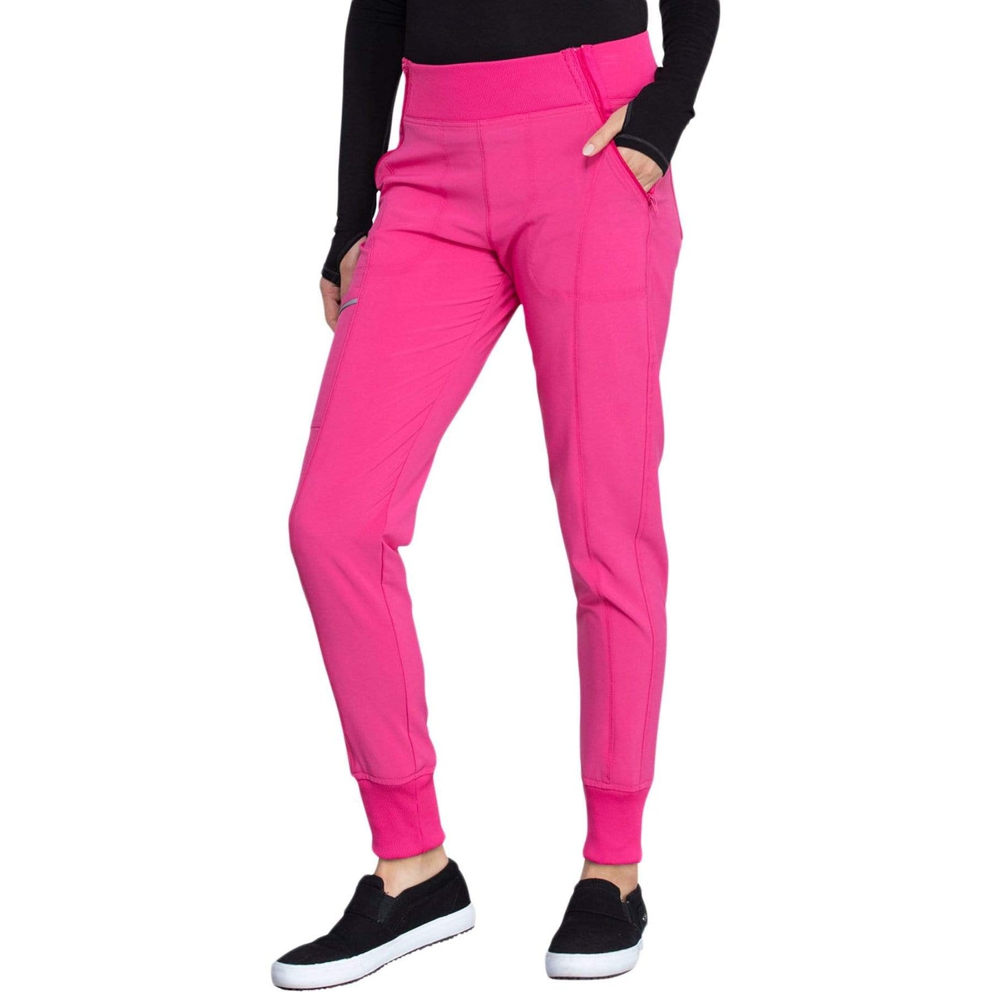 Cherokee Pant Cherokee Infinity CK110A Scrubs Pant Women Carmine Pink