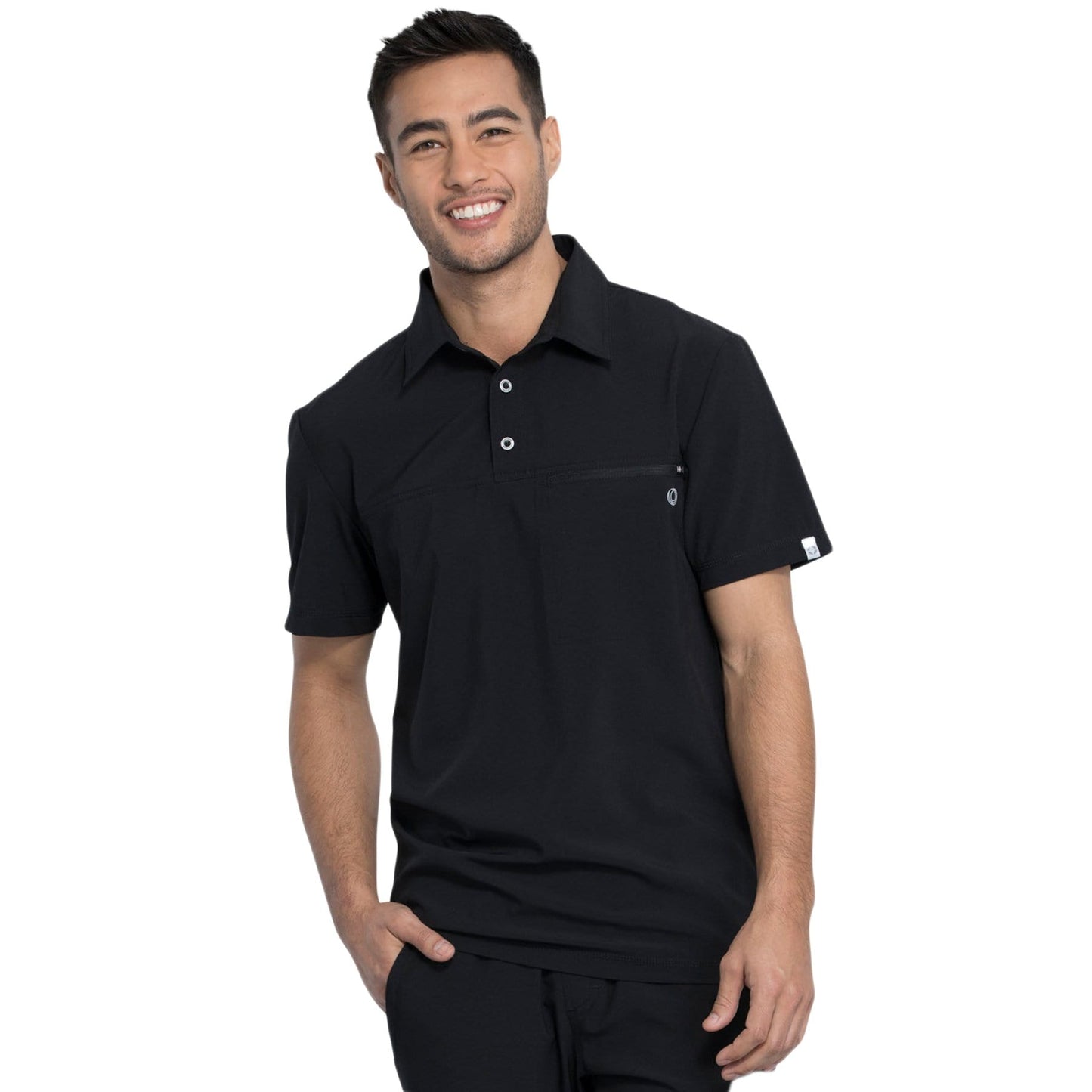 Cherokee Top 2XL Cherokee Infinity CK825A Scrubs Top Men Black