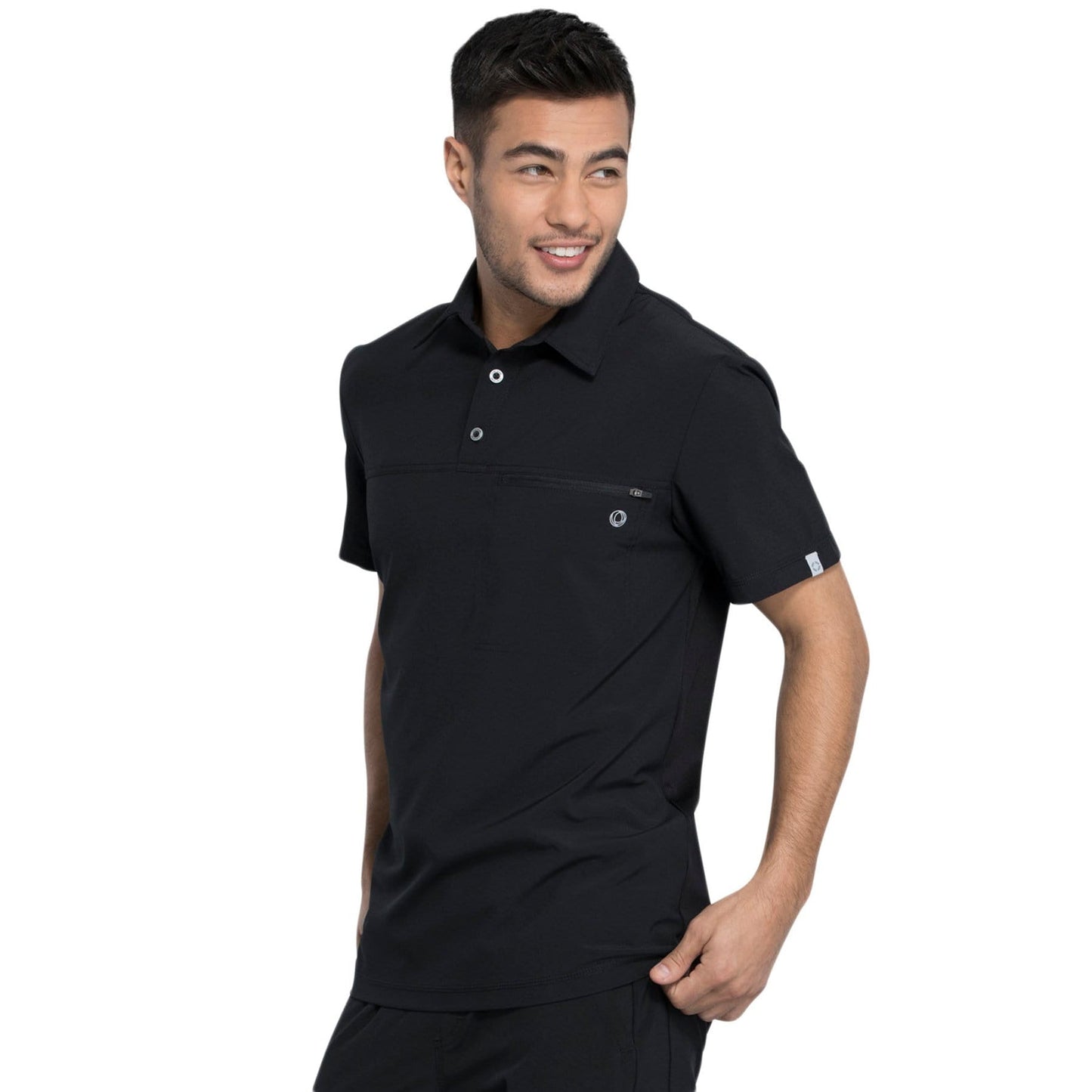 Cherokee Top Cherokee Infinity CK825A Scrubs Top Men Black