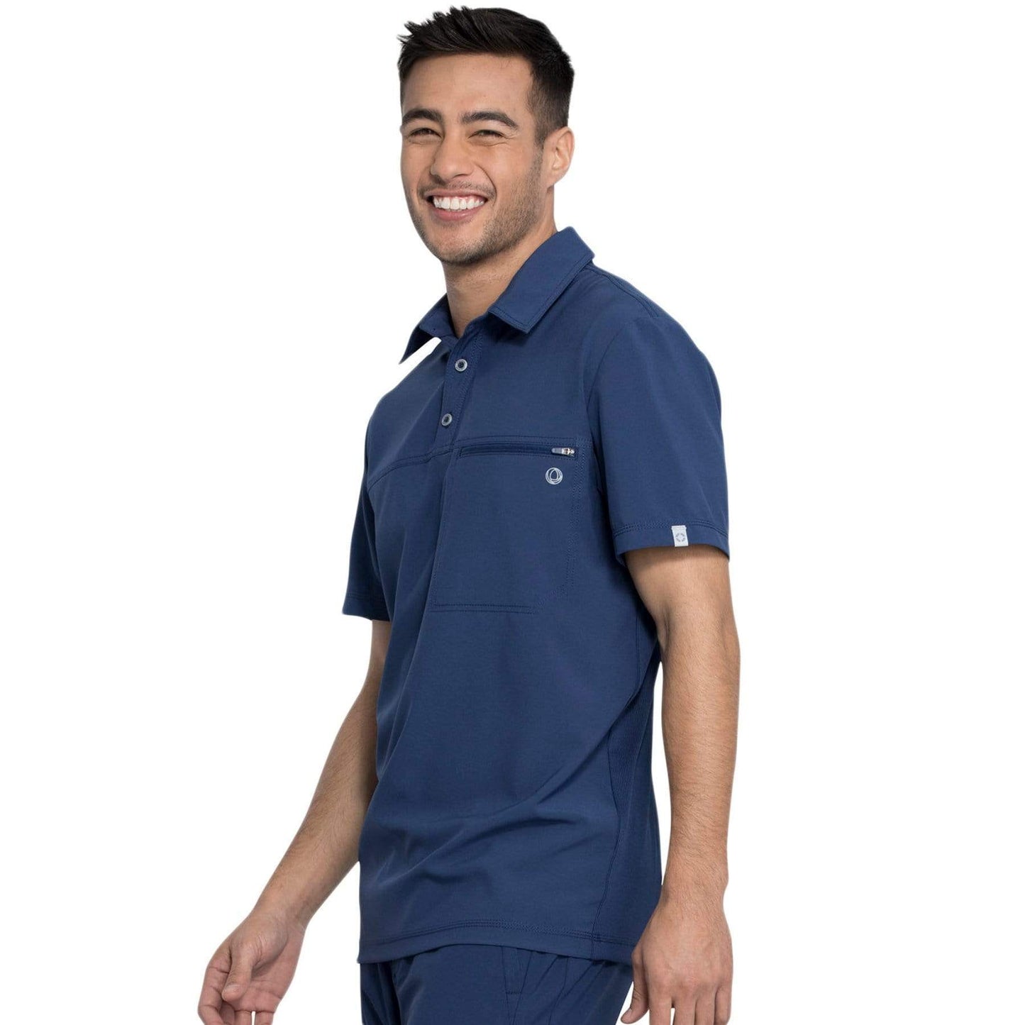 Cherokee Top Cherokee Infinity CK825A Scrubs Top Men Navy