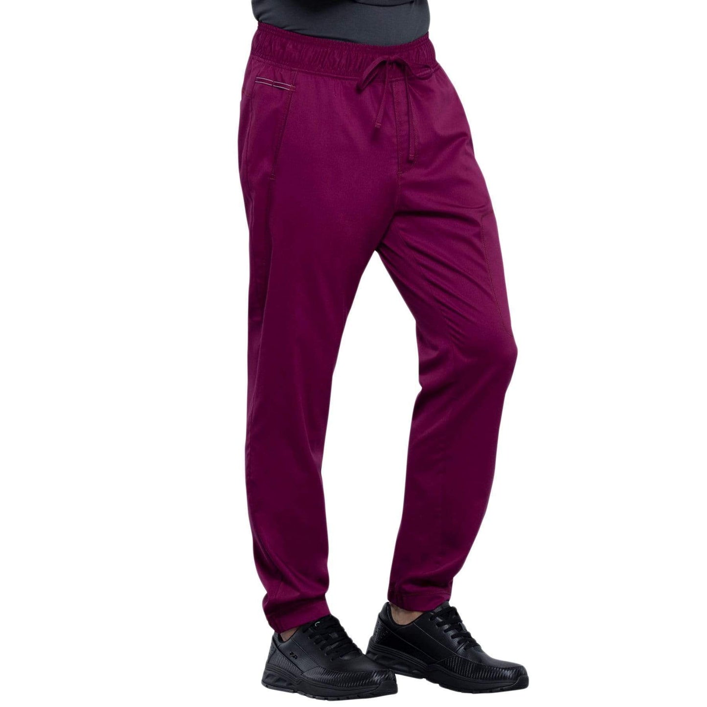 Cherokee Pant Cherokee Revolution WW012 Scrubs Pant Men Wine