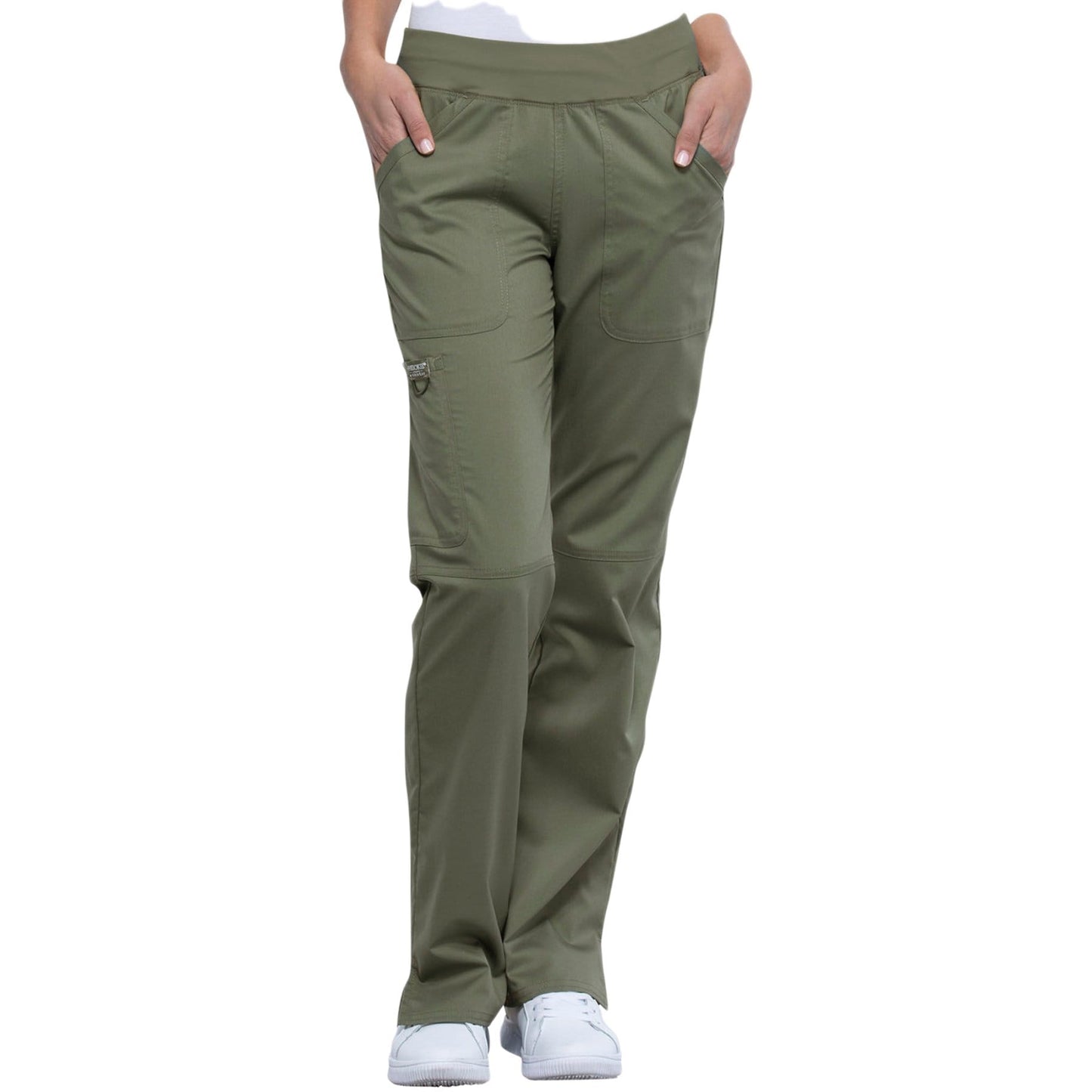 Cherokee Pant 2XL / Standard Cherokee Revolution WW110 Scrubs Pant Women Olive