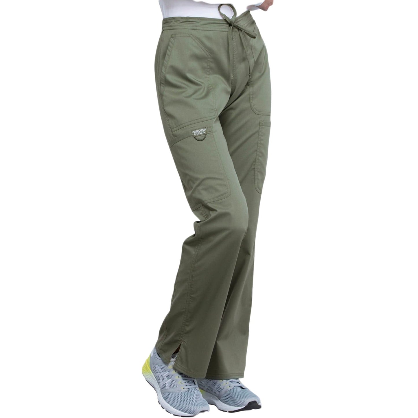 Cherokee Pant Cherokee Revolution WW120 Scrubs Pant Women Olive