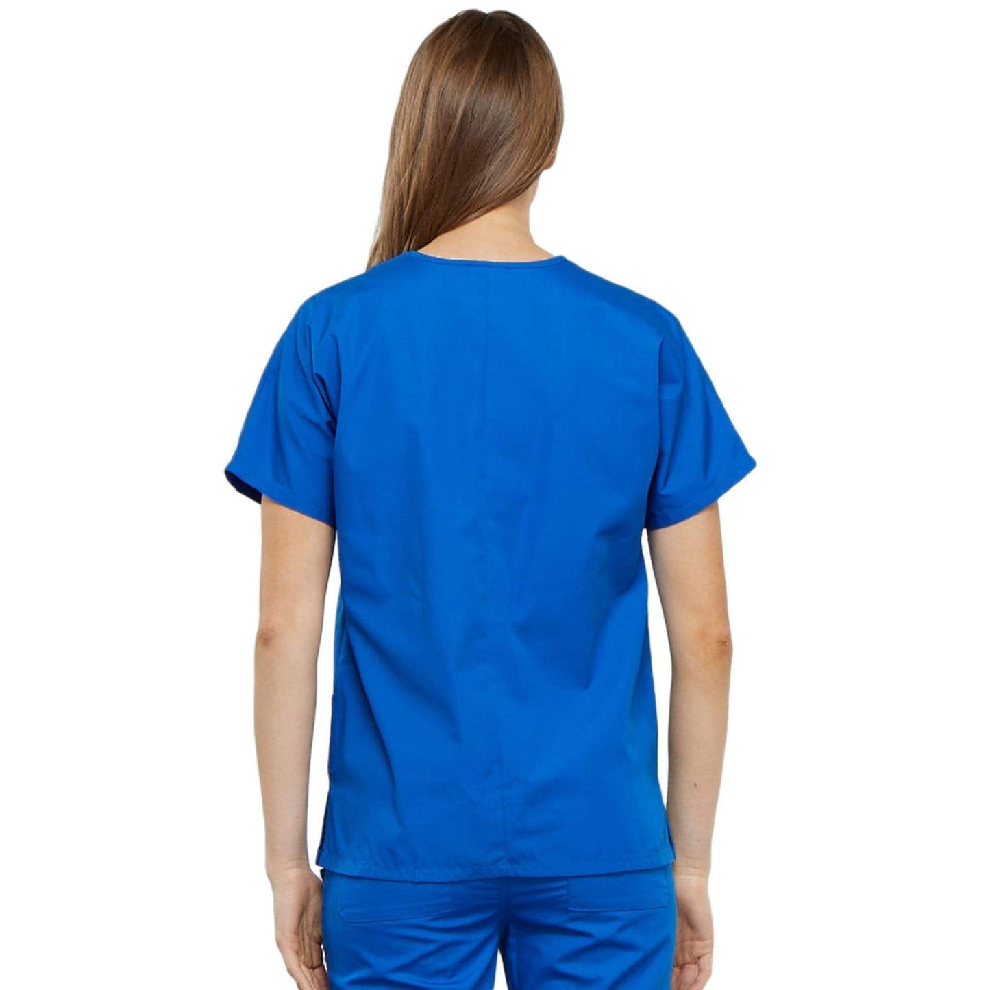 Cherokee Scrubs Top Cherokee Workwear 4700 Scrubs Top Women's V-Neck Royal