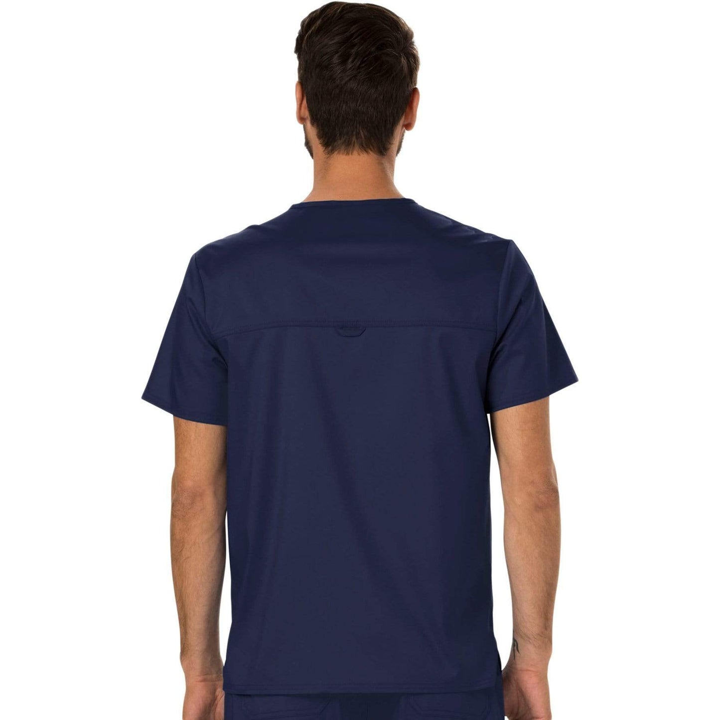 Cherokee Scrubs Top Cherokee Workwear Revolution WW690 Scrubs Top Men's V-Neck Navy