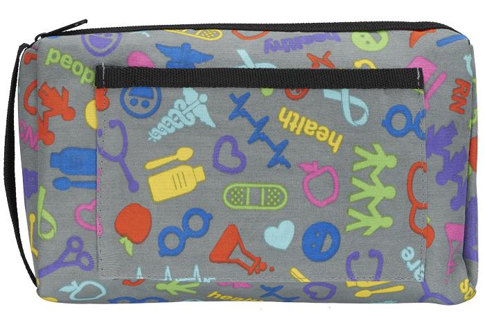 Prestige Medical Totes & Medical Bags Medical Symbols Pewter Prestige Compact Carry Case