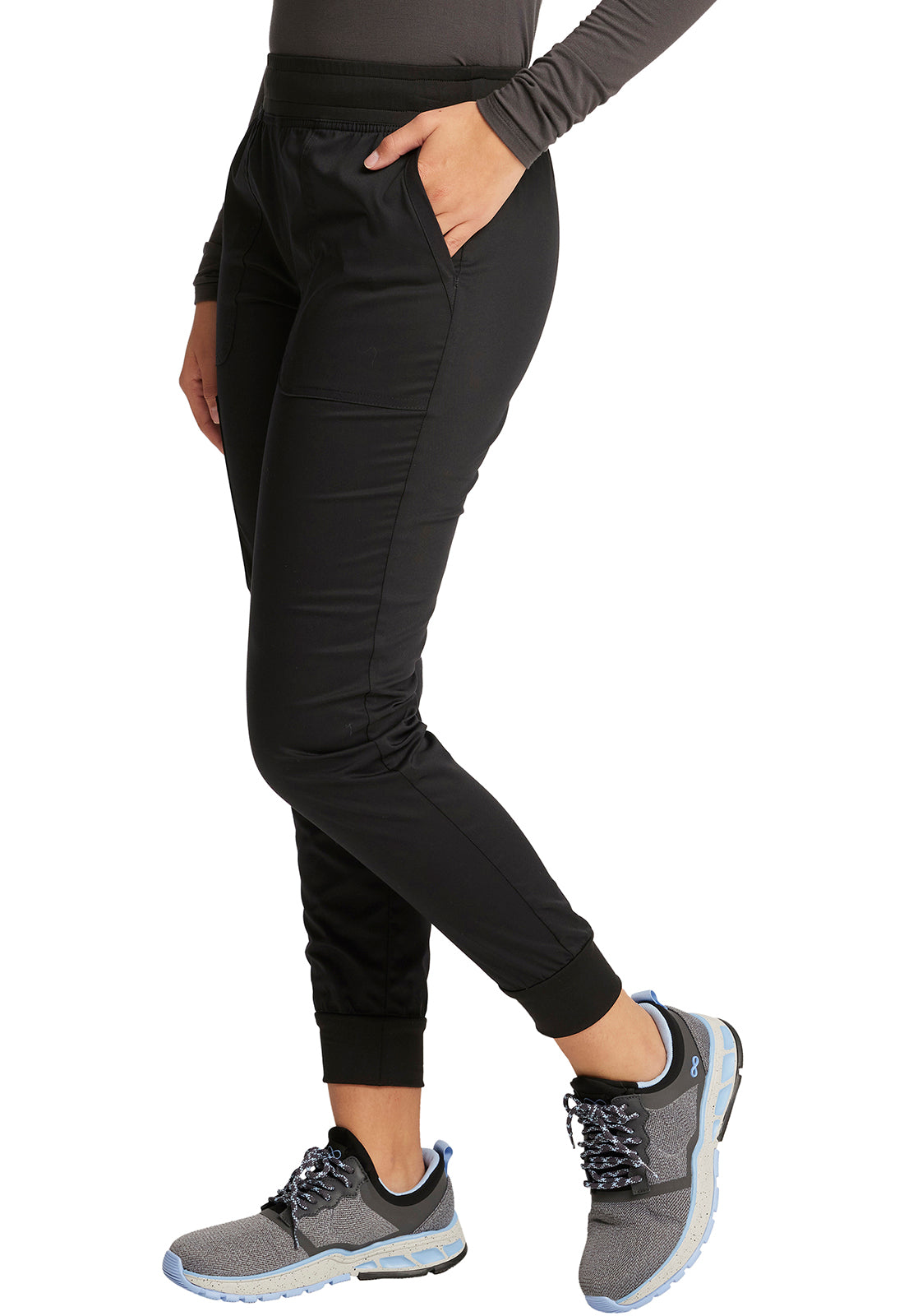 Cherokee WW115 Revolution Jogger Scrubs Pant Black