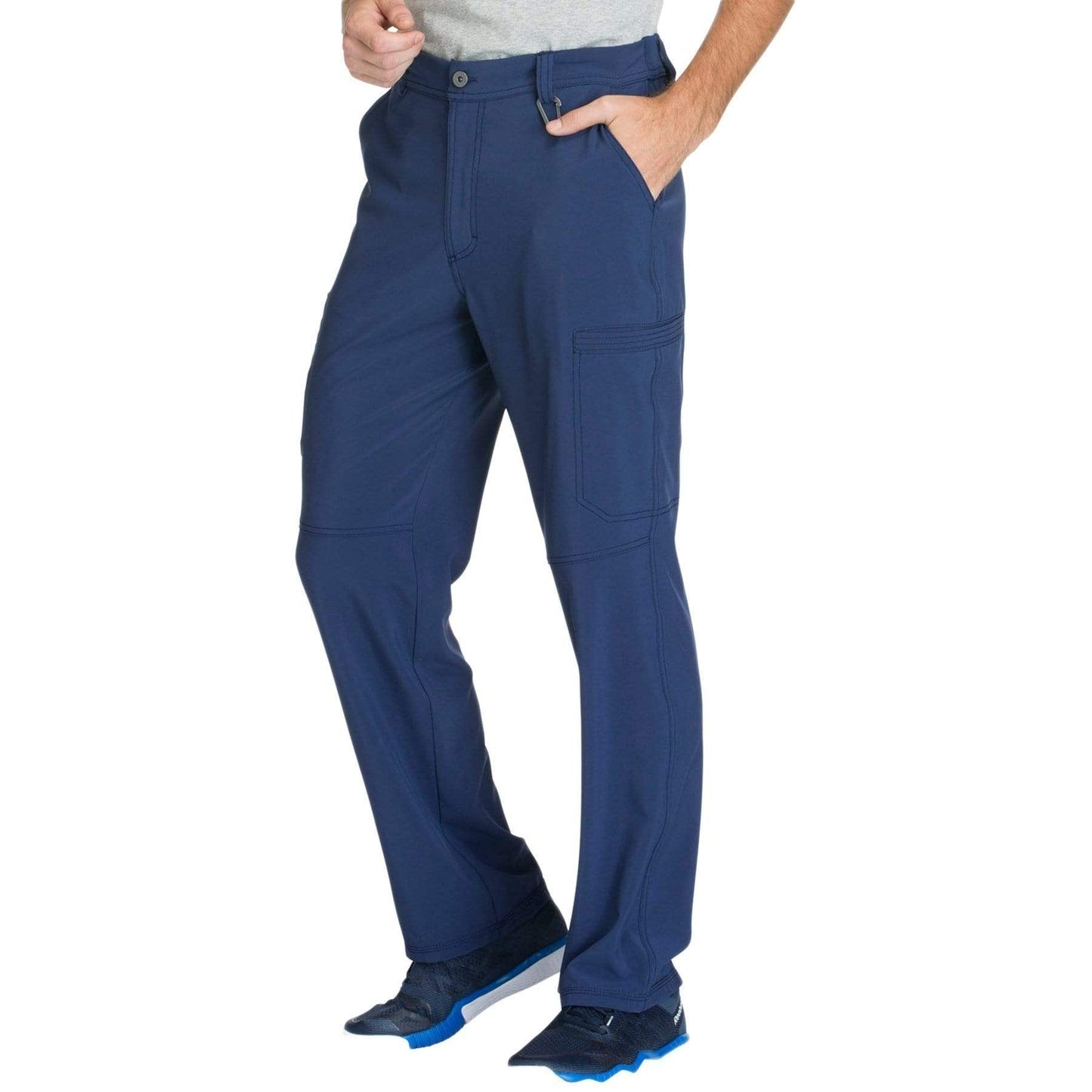 Cherokee Scrubs Pants Cherokee Infinity CK200A Scrubs Pants Men's Fly Front Navy