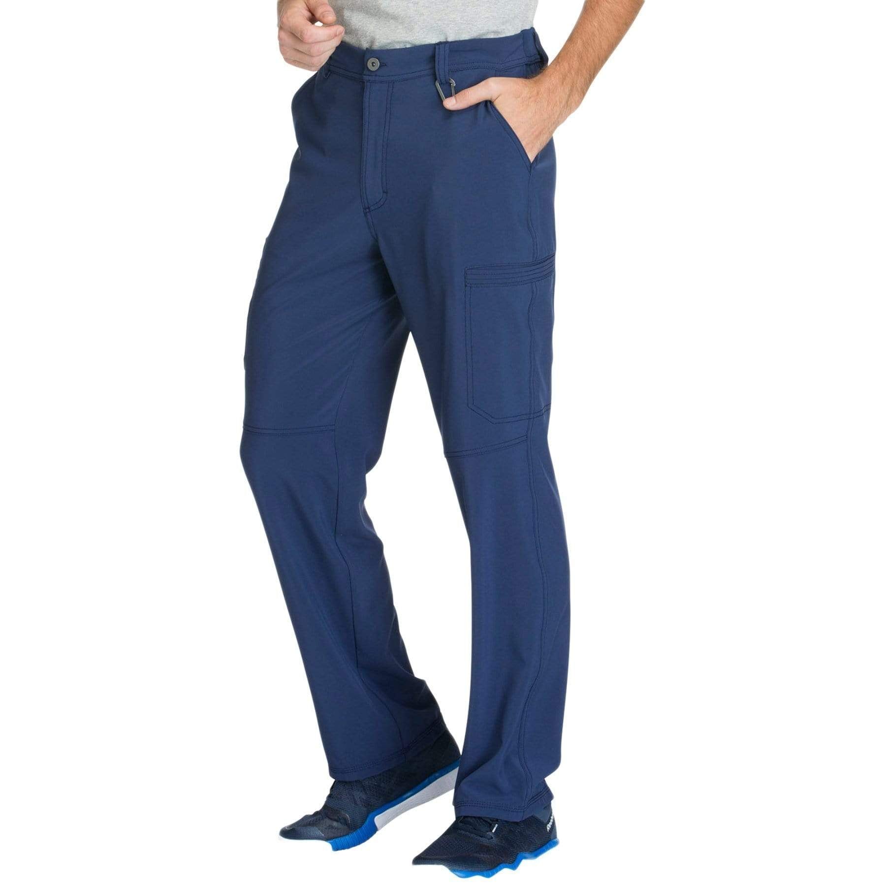 Cherokee Scrubs Pants Cherokee Infinity CK200A Scrubs Pants Men's Fly Front Navy
