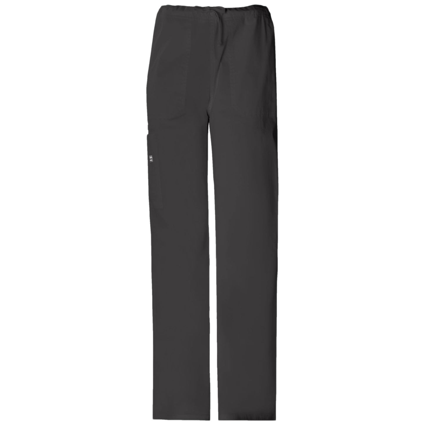 Cherokee Workwear Core Stretch 4043 Scrubs Pants Unisex Drawstring Cargo Black