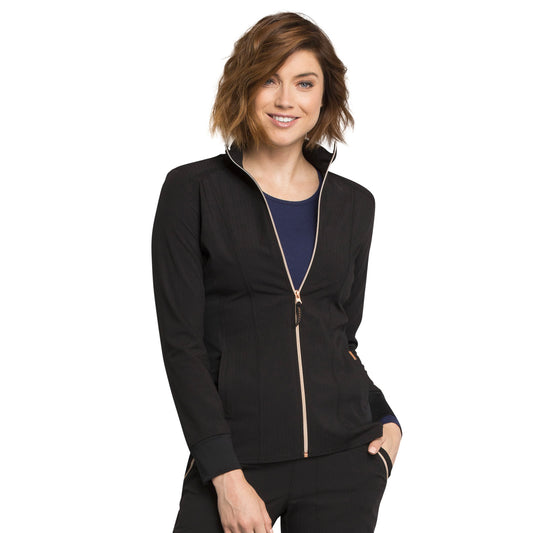 Cherokee CK365 Statement Warm Up Jacket Black