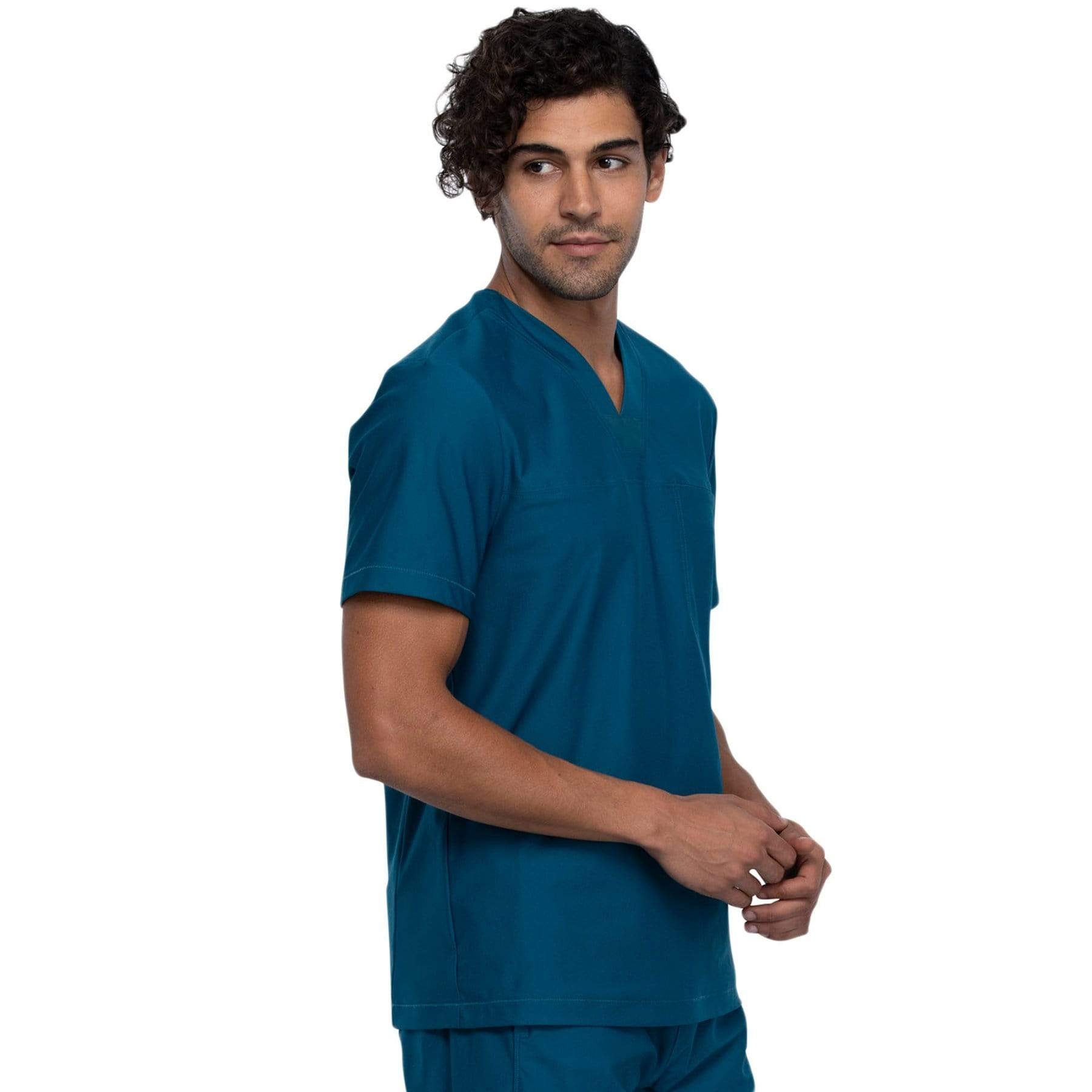Cherokee Top Cherokee Form CK885 Scrubs Top Men Blue