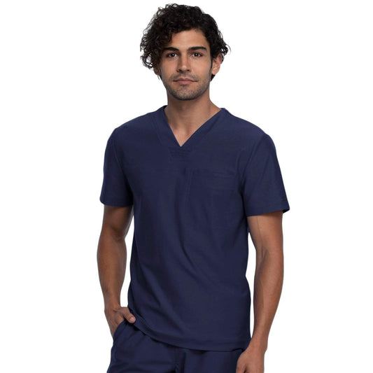 Cherokee Top Cherokee Form CK885 Scrubs Top Men Navy