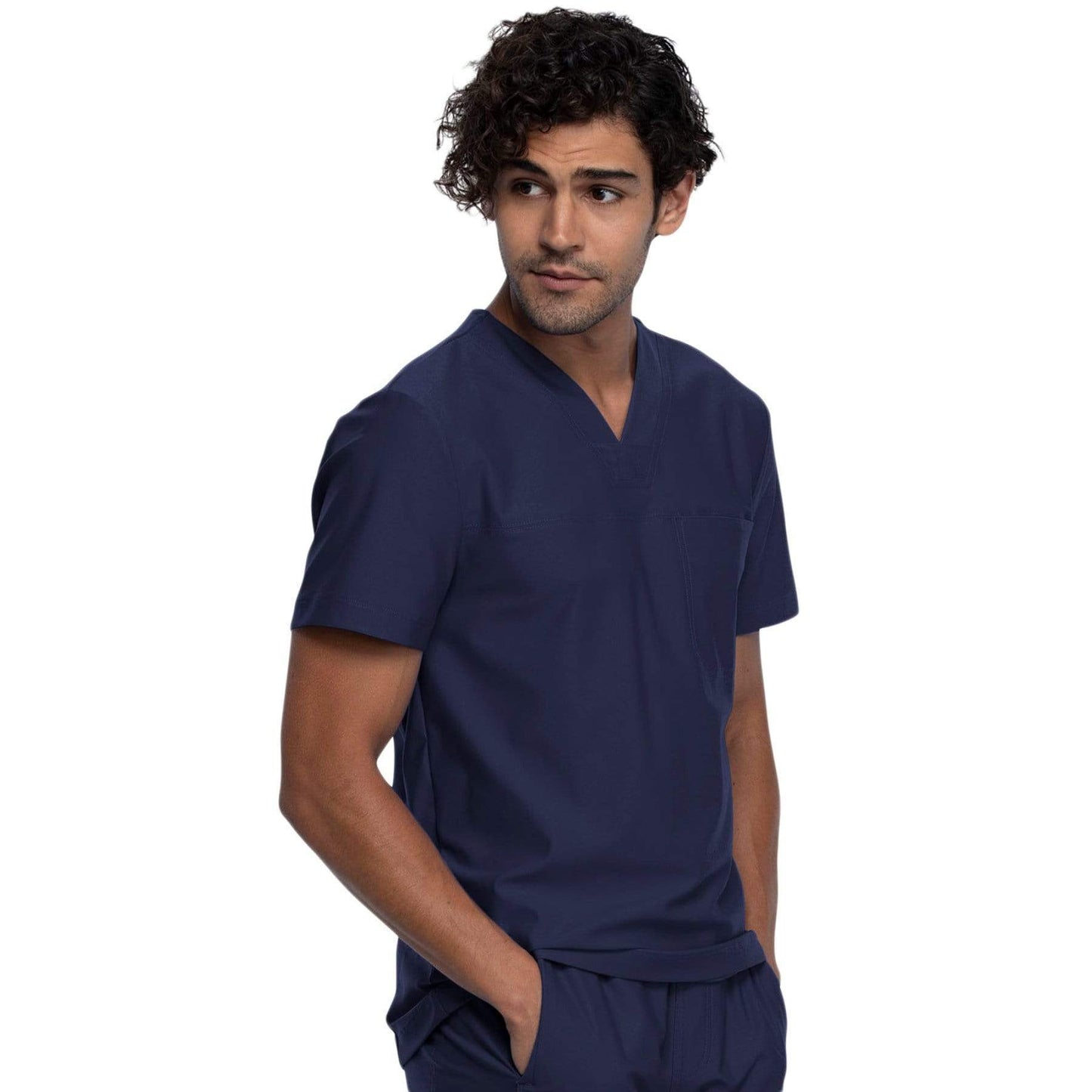 Cherokee Top Cherokee Form CK885 Scrubs Top Men Navy