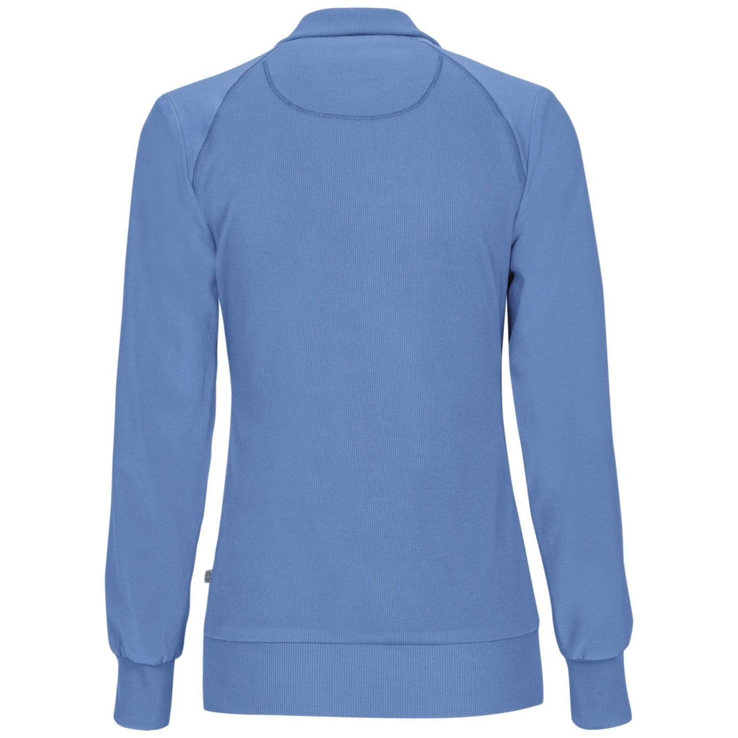 Cherokee Scrubs Jacket Cherokee Infinity 2391A Scrubs Jacket Women's Zip Front Warm-Up Ceil Blue