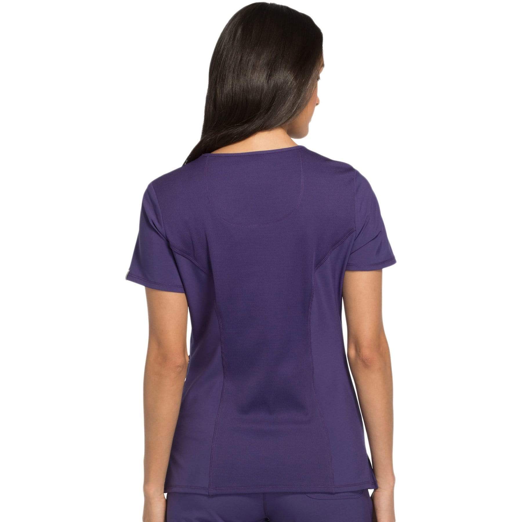 Cherokee Scrubs Top Cherokee Infinity 2625A Scrubs Top Women's Mock Wrap Grape