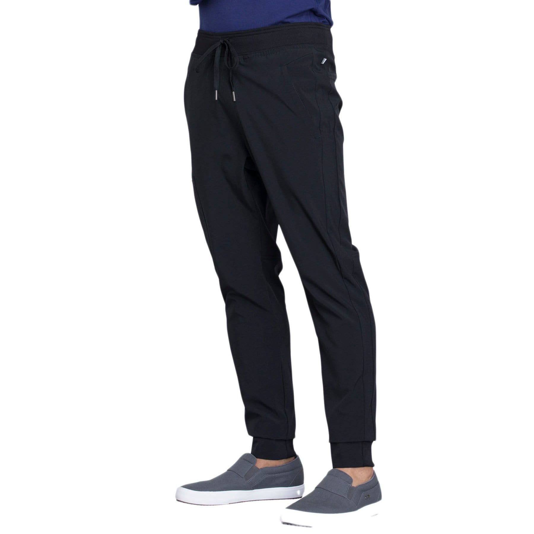 Cherokee Scrubs Pants Cherokee Infinity CK004A Scrubs Pants Men's Natural Rise Jogger Black