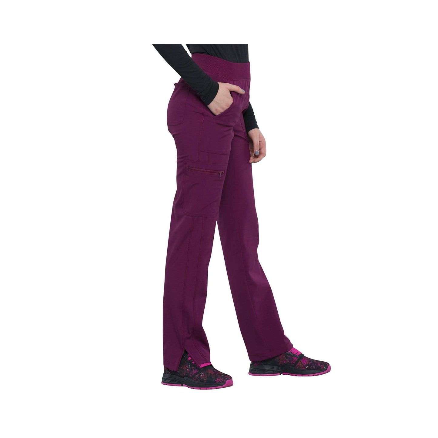Cherokee Pant Cherokee Infinity CK065A Scrubs Pant Women Wine