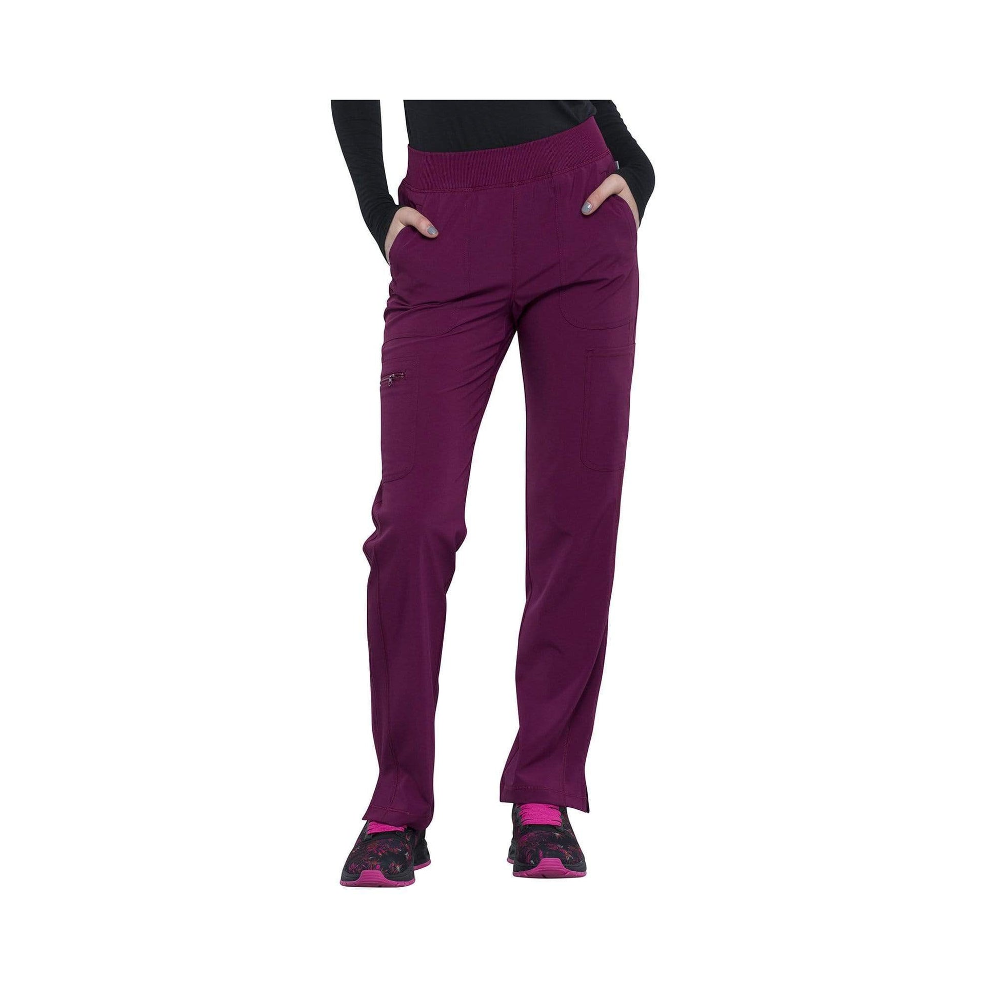Cherokee Pant 2XL / Standard Cherokee Infinity CK065A Scrubs Pant Women Wine