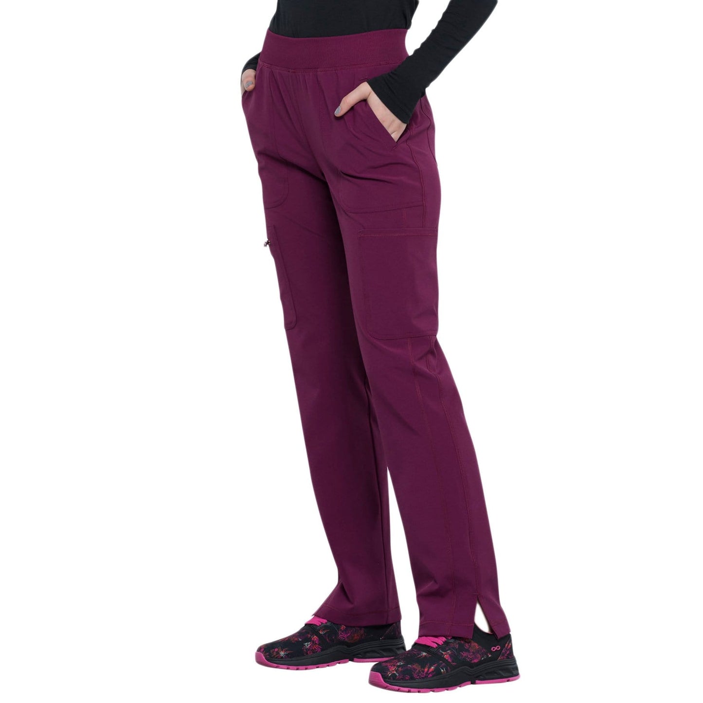 Cherokee Pant Cherokee Infinity CK065A Scrubs Pant Women Wine