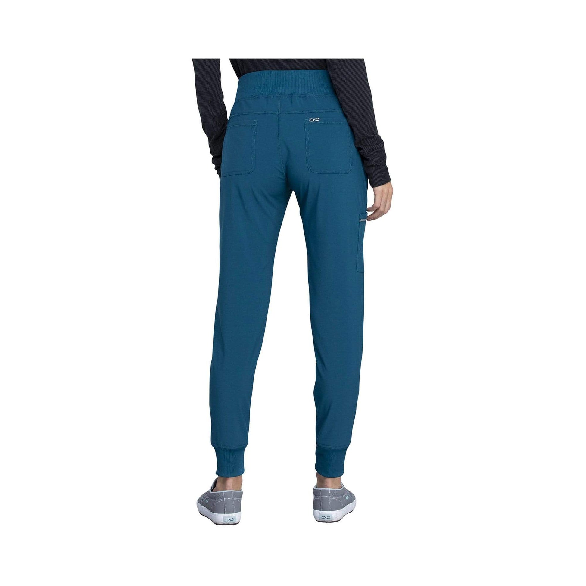 Cherokee Pant Cherokee Infinity CK110A Scrubs Pant Women Caribbean Blue