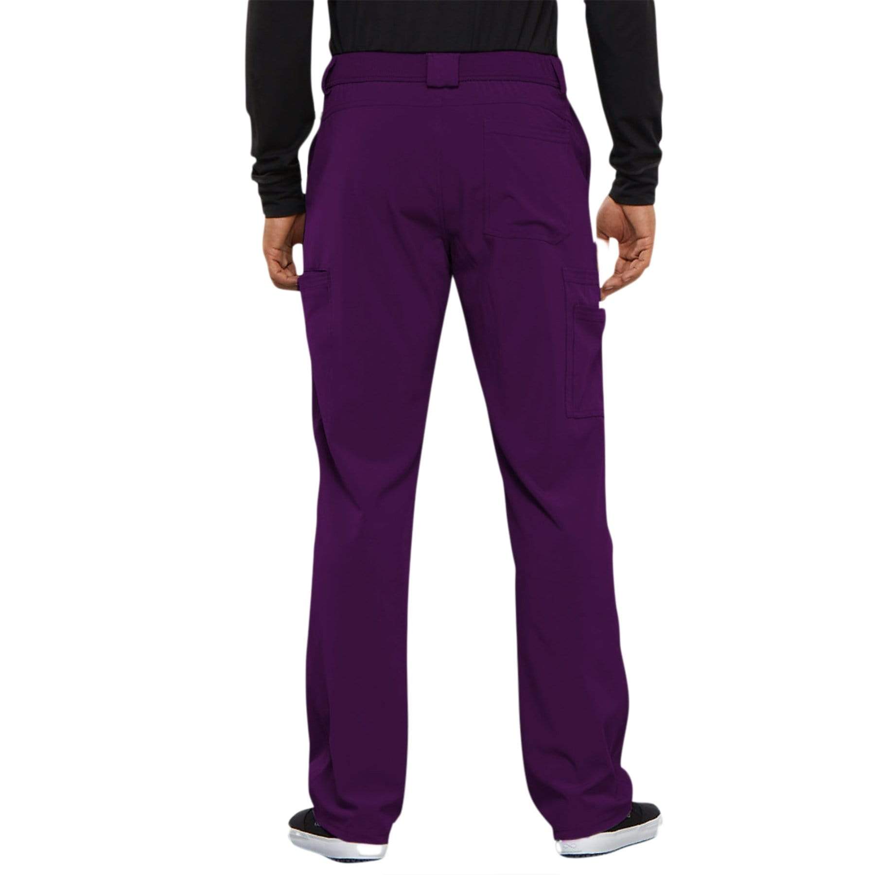 Cherokee Pant Cherokee Infinity CK200A Scrubs Pant Men Eggplant