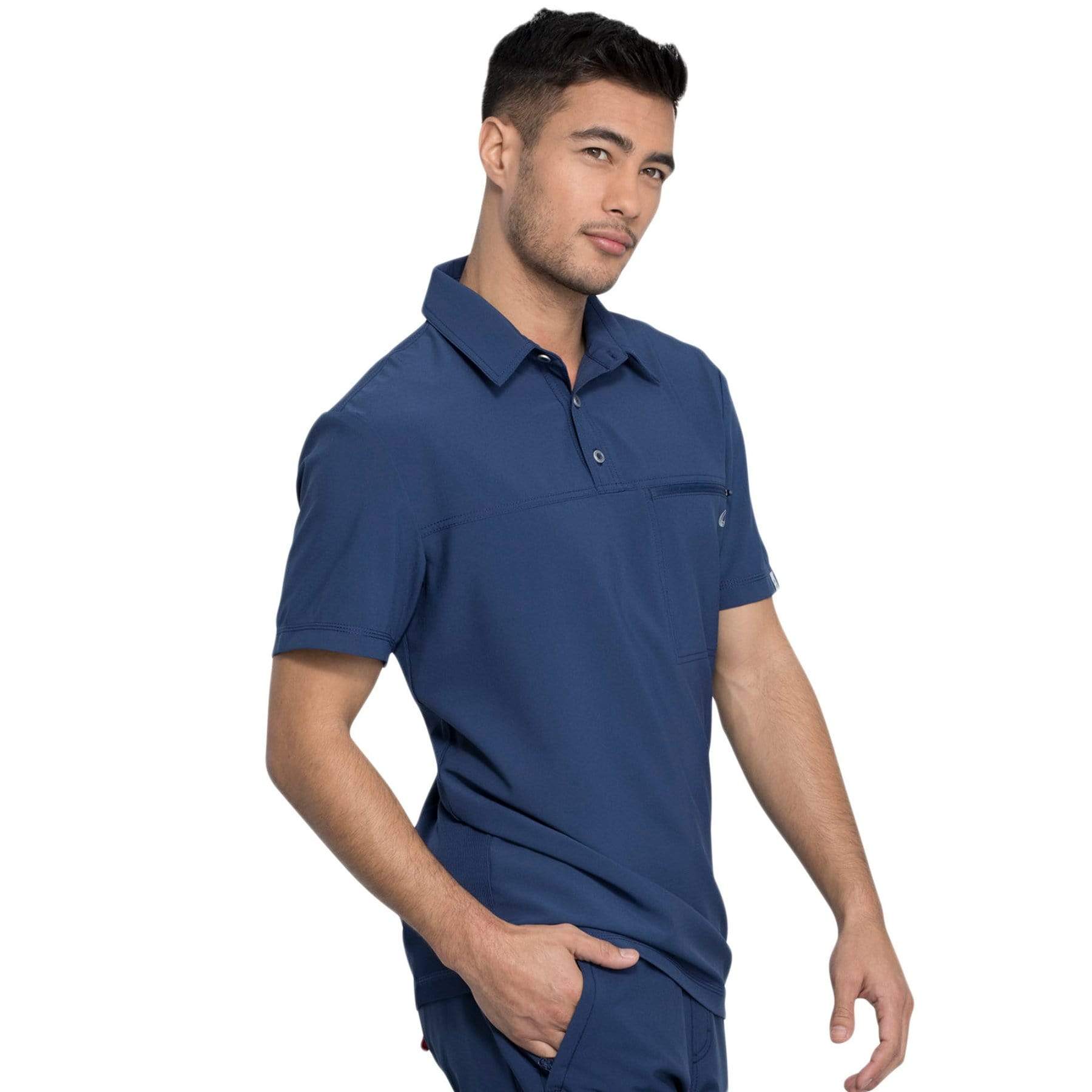 Cherokee Top Cherokee Infinity CK825A Scrubs Top Men Navy