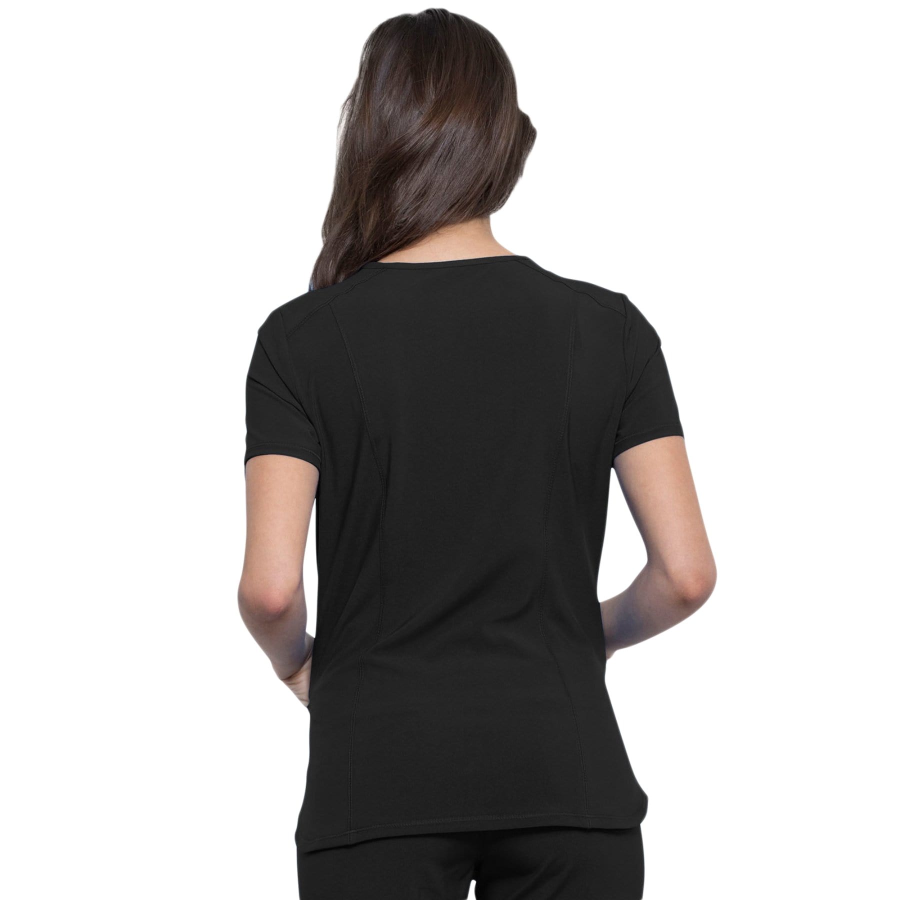 Cherokee Top Cherokee Infinity CK865A Scrubs Top Women Black