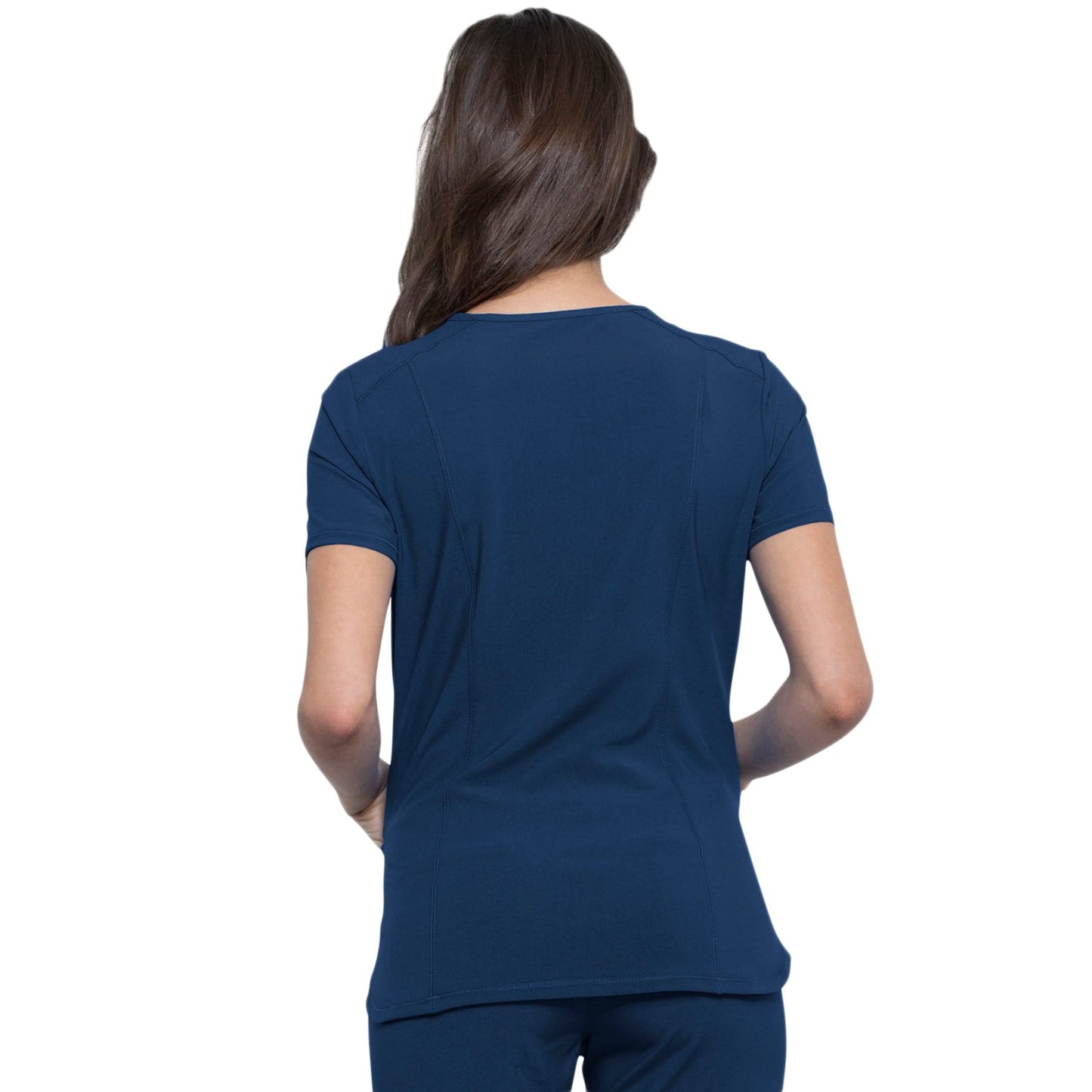 Cherokee Top Cherokee Infinity CK865A Scrubs Top Women Navy