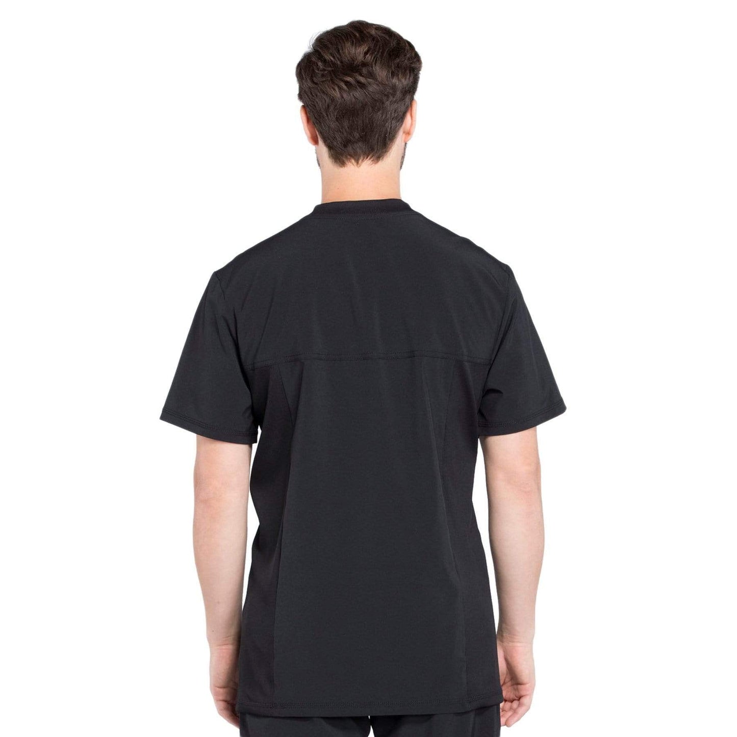 Cherokee Scrubs Top Cherokee Infinity CK910A Scrubs Top Men's V-Neck Black