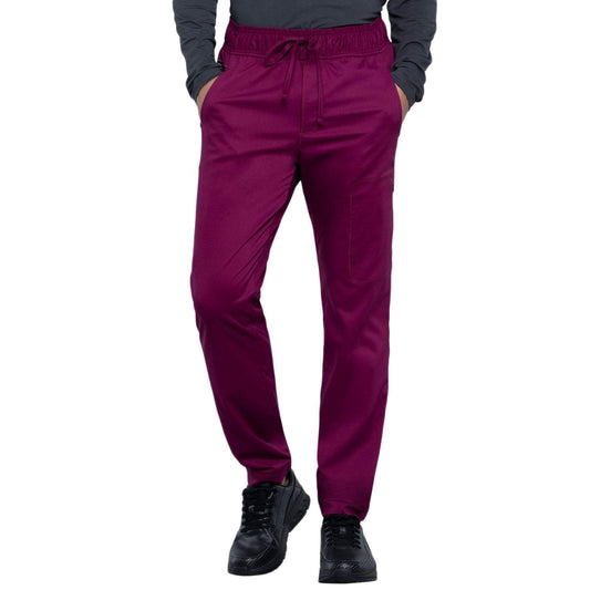 Cherokee Pant 2XL / Standard Cherokee Revolution WW012 Scrubs Pant Men Wine