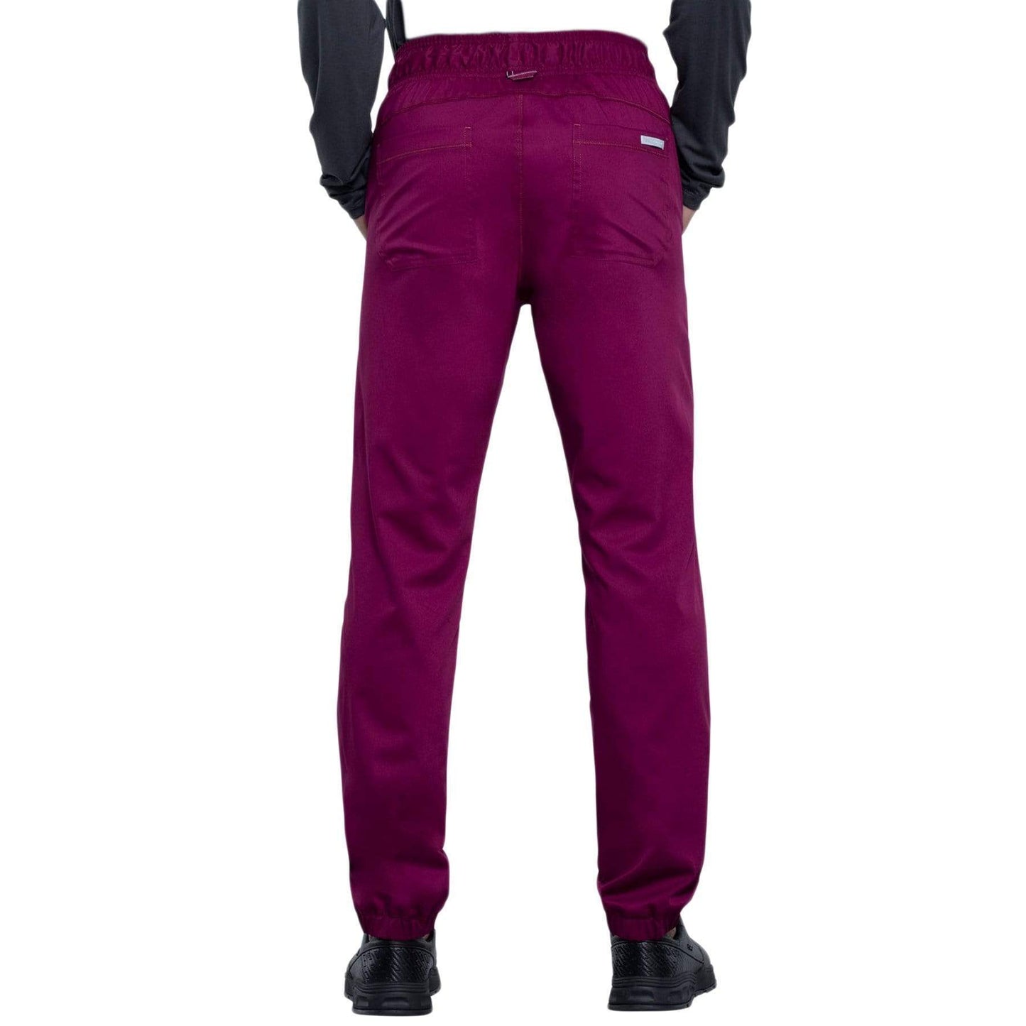 Cherokee Pant Cherokee Revolution WW012 Scrubs Pant Men Wine