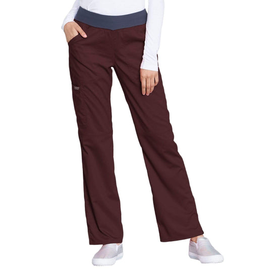 Cherokee Pant 3XL / Standard Cherokee Revolution WW110 Scrubs Pant Women Espresso