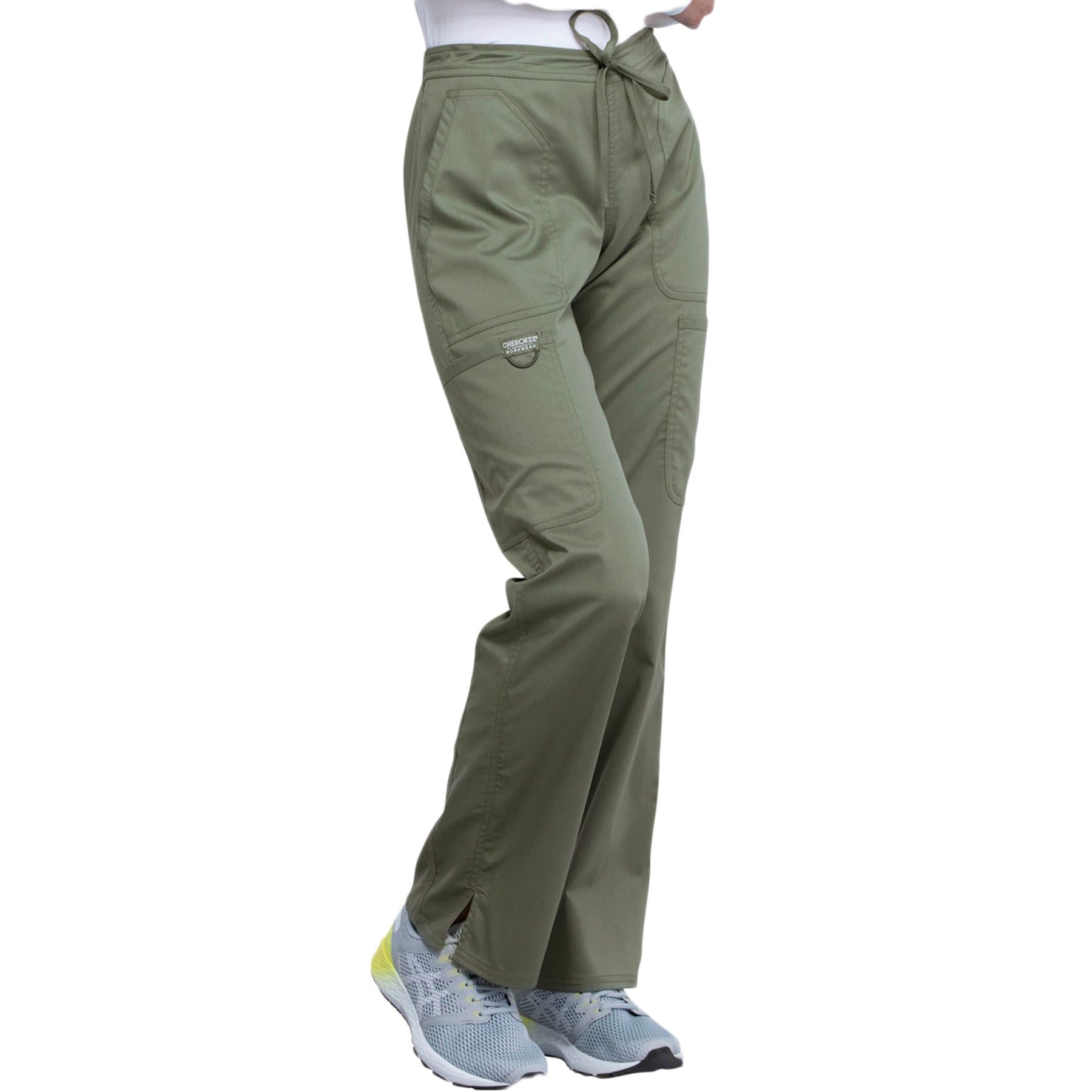 Cherokee Pant Cherokee Revolution WW120 Scrubs Pant Women Olive