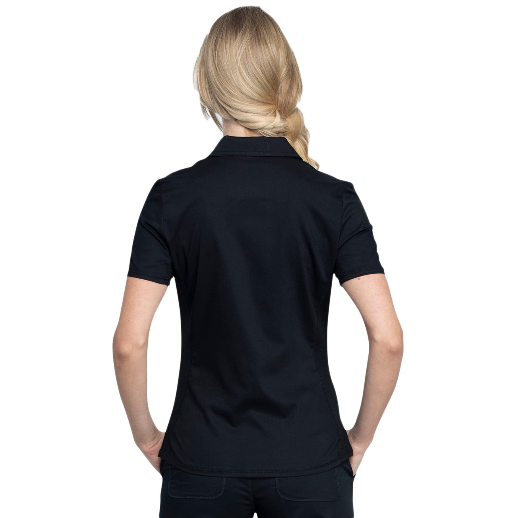Cherokee Top Cherokee Revolution WW698 Scrubs Top Women Black