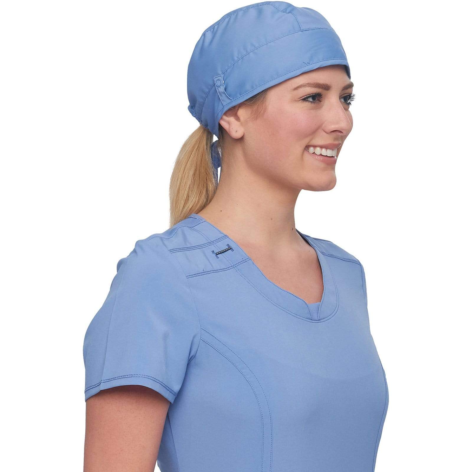 Cherokee Scrub Hats Ciel Blue Cherokee Scrub Hats WW507AB Unisex Hats/Caps