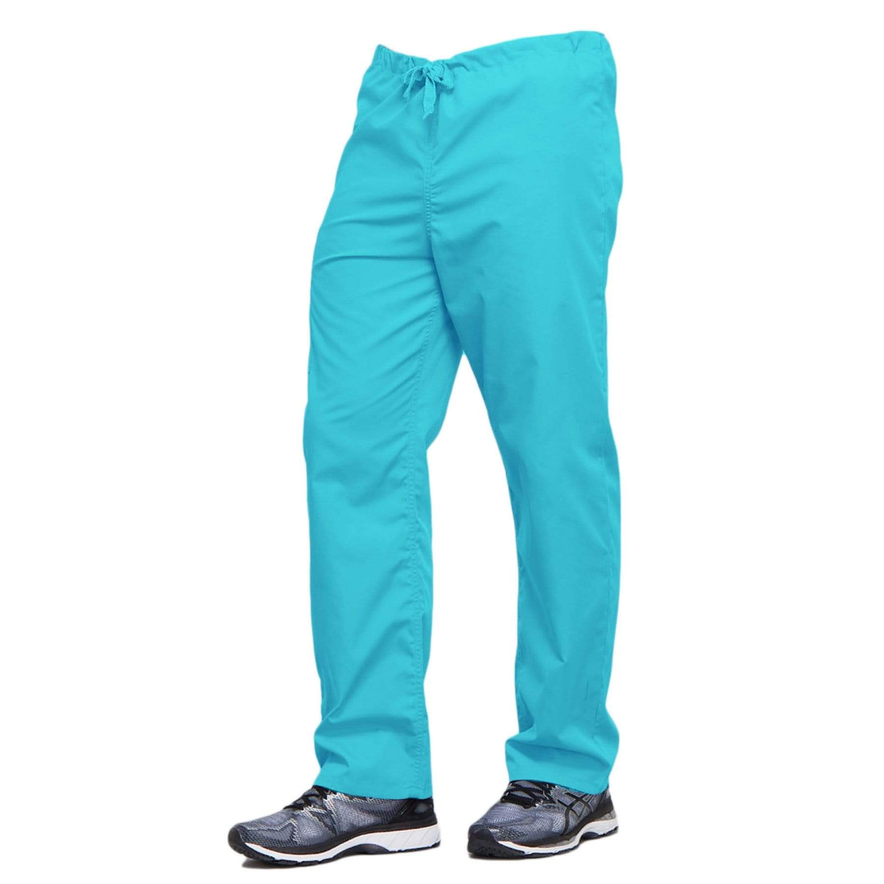 Cherokee Scrubs Pants Cherokee Workwear 4100 Scrubs Pants Unisex Drawstring Cargo Turquoise