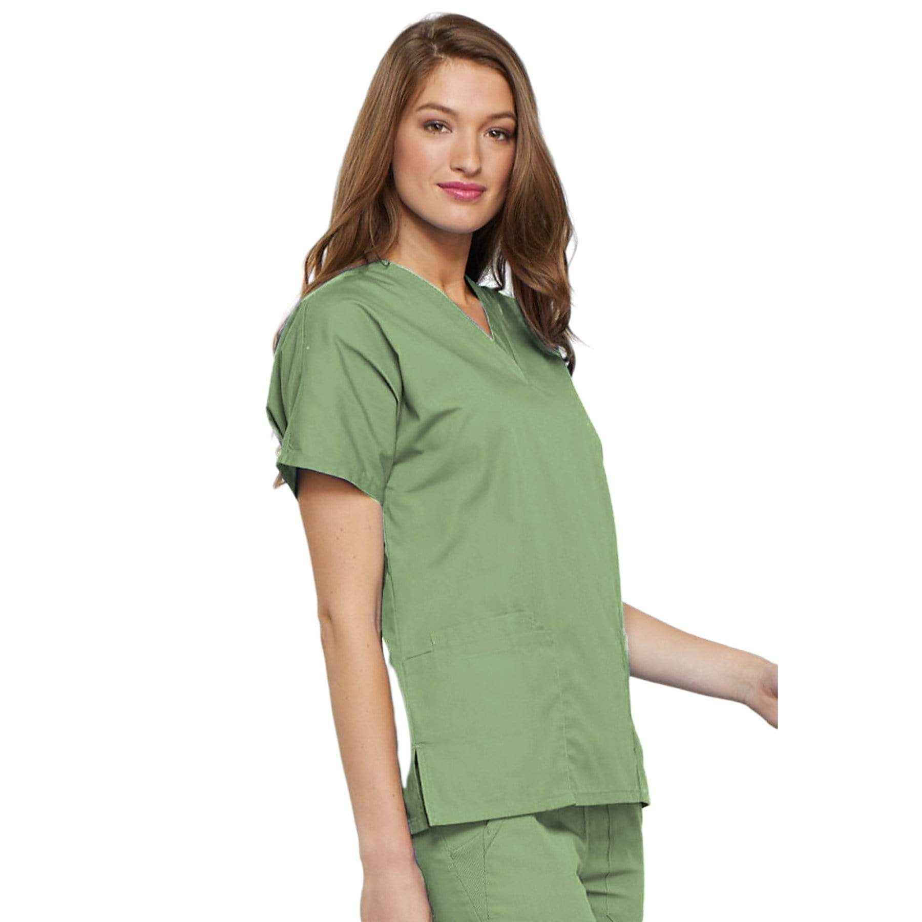 Cherokee Scrubs Top Cherokee Workwear 4700 Scrubs Top Women's V-Neck Sage Green