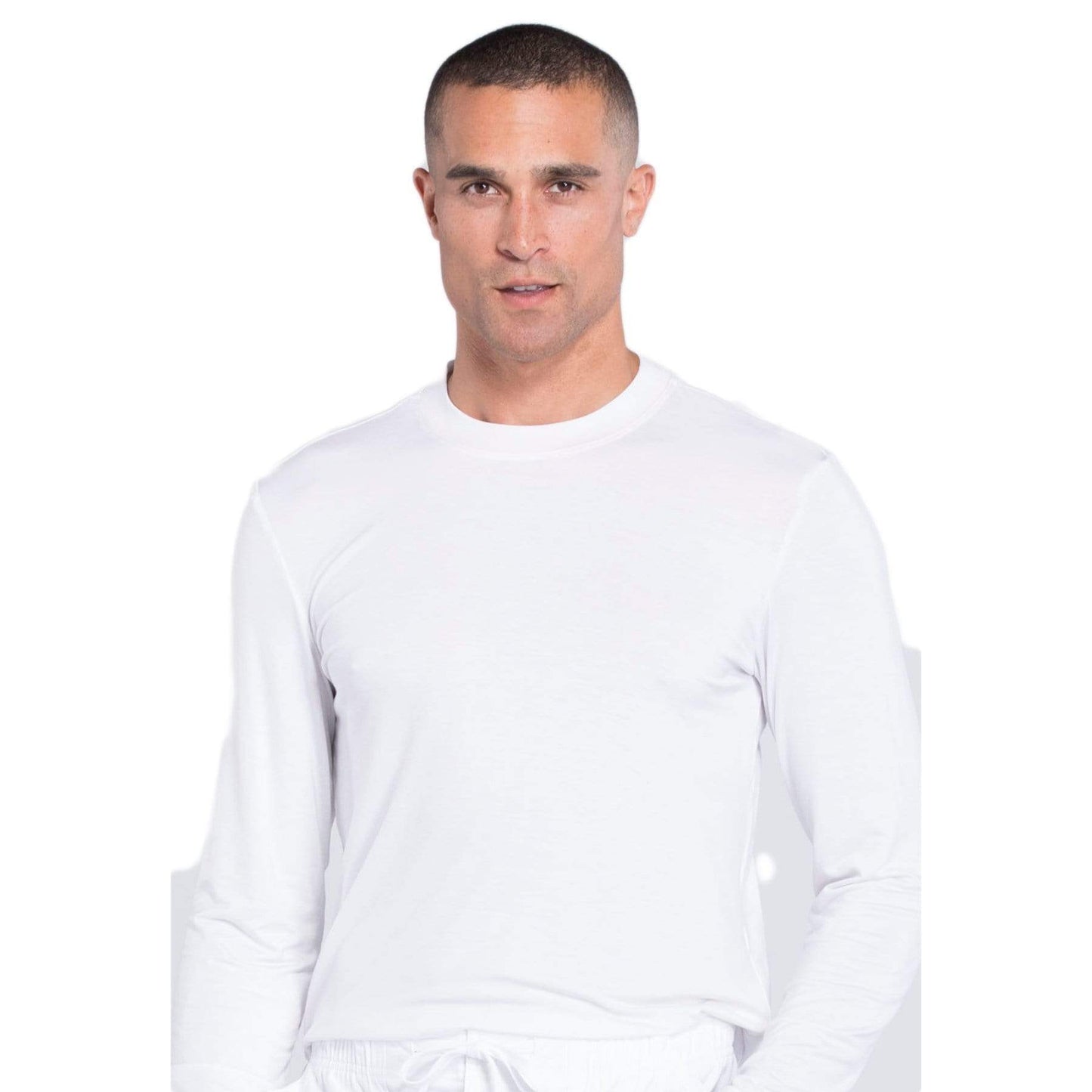 Cherokee Underscrubs 2XL Cherokee Workwear Professionals WW700 Underscrubs Men's Knit White