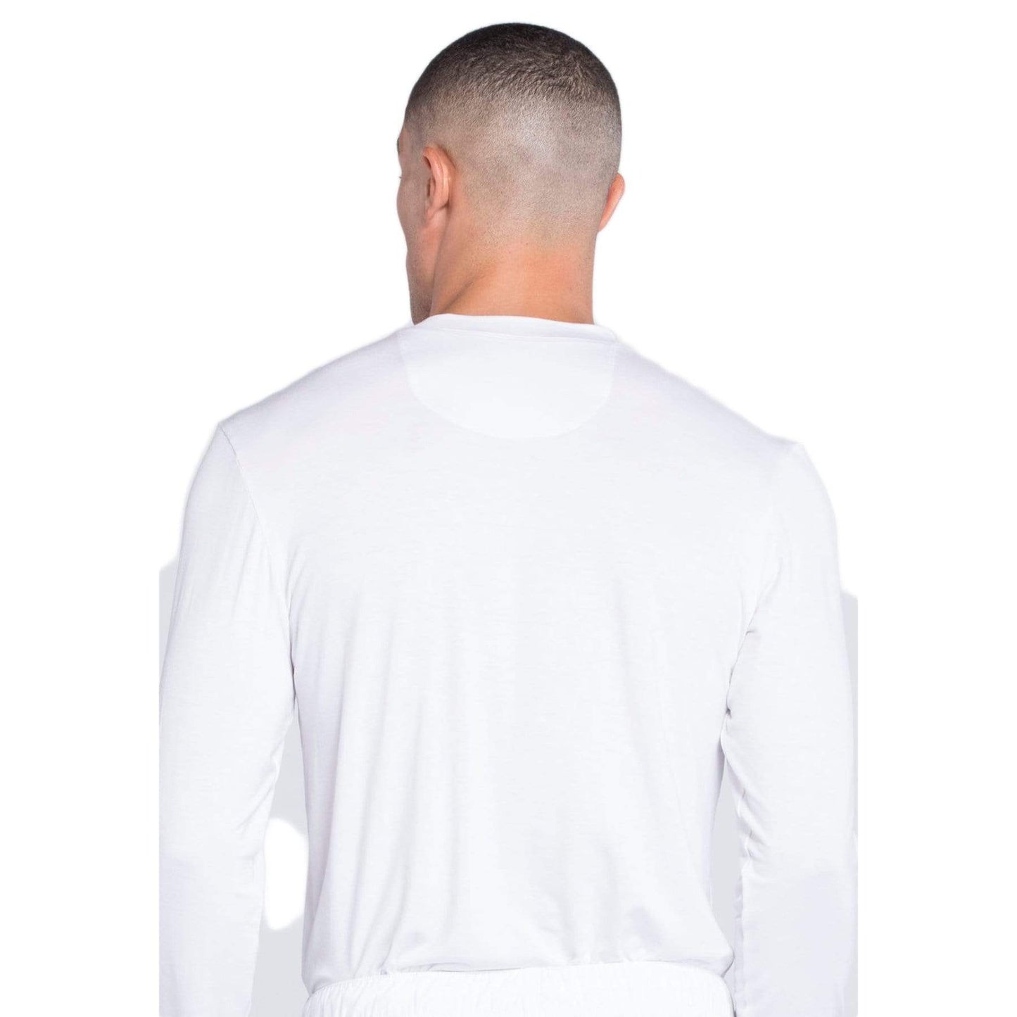 Cherokee Underscrubs Cherokee Workwear Professionals WW700 Underscrubs Men's Knit White