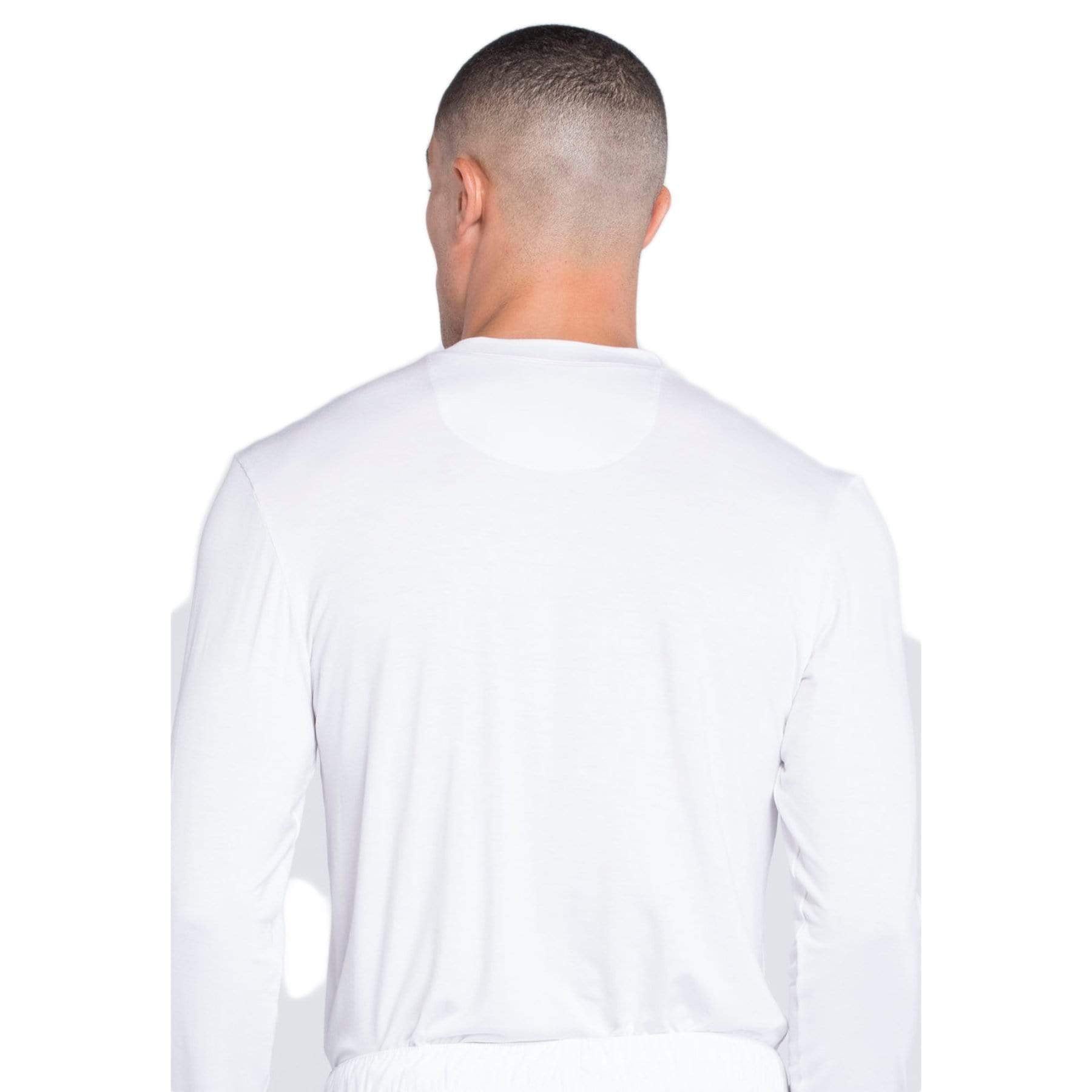 Cherokee Underscrubs Cherokee Workwear Professionals WW700 Underscrubs Men's Knit White