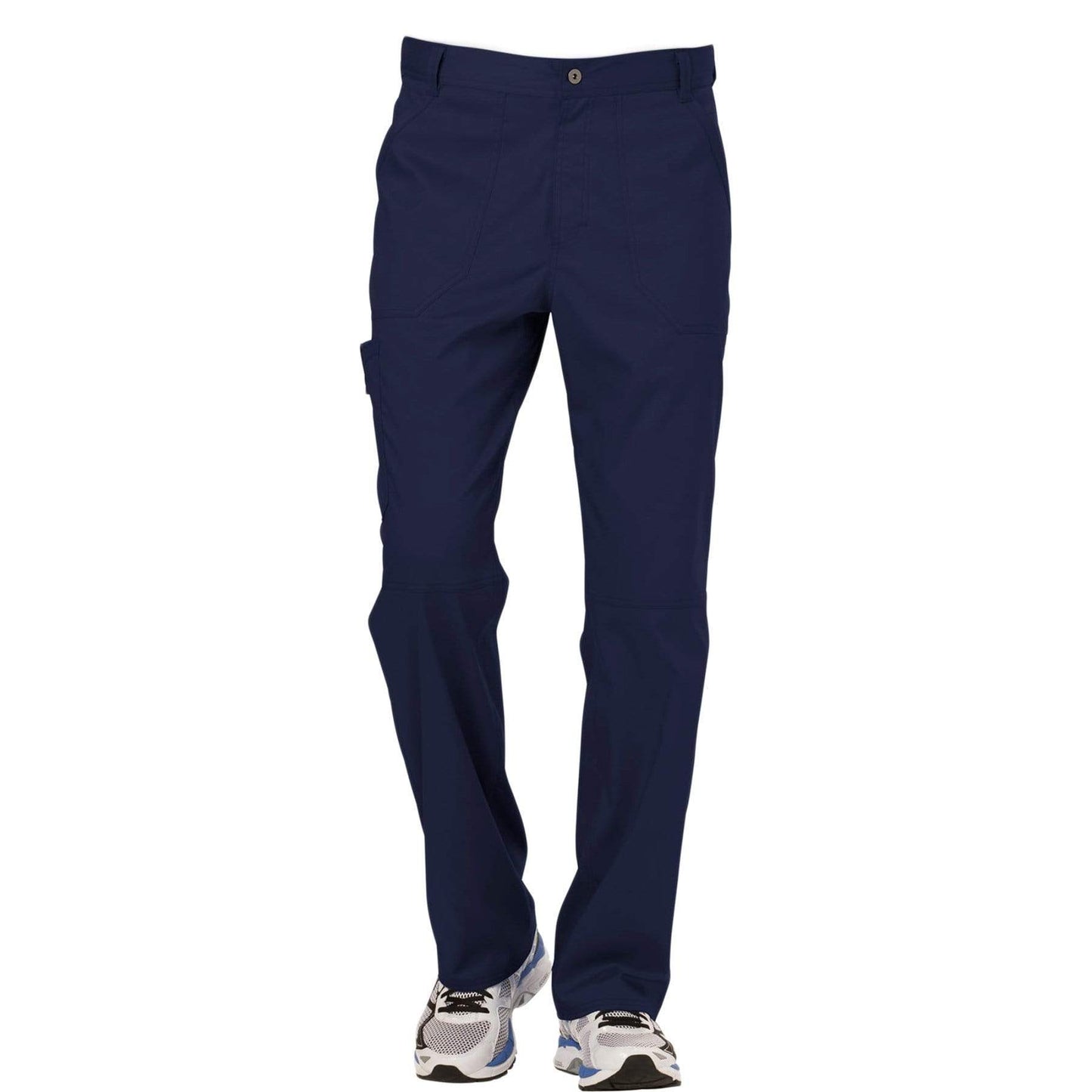Cherokee Scrubs Pants 2XL / Regular Length Cherokee Workwear Revolution WW140 Scrubs Pants Men's Fly Front Navy
