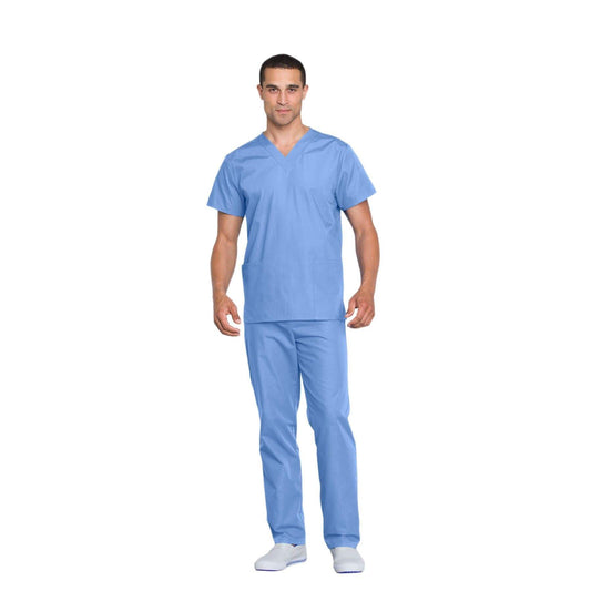 Cherokee Set Cherokee Workwear WW530C Scrubs Set Unisex Ciel Blue