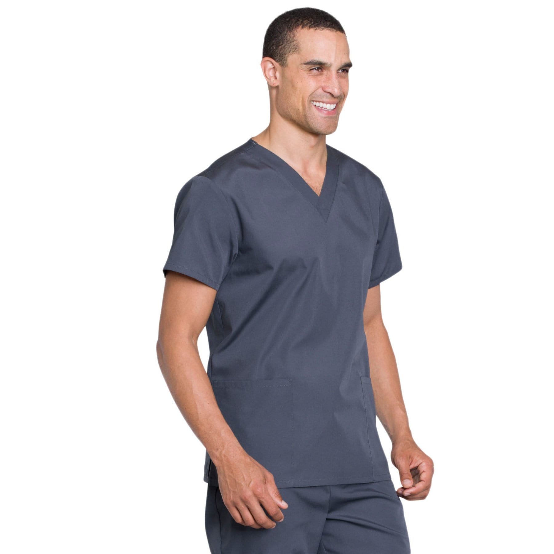 Cherokee Set Cherokee Workwear WW530C Scrubs Set Unisex Pewter